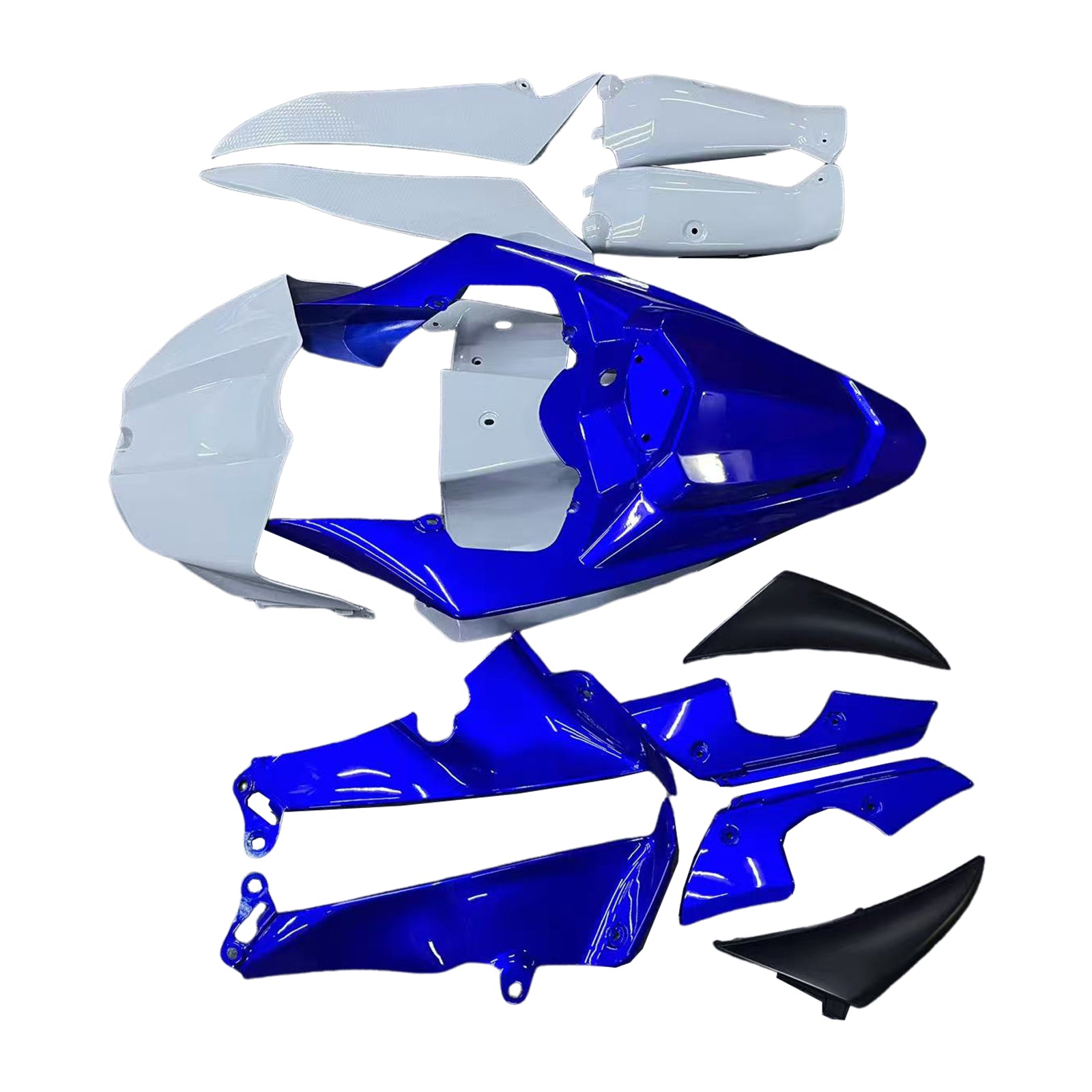 2009-2011 Yamaha YZF 1000 R1 Kit de carénage d'injection carrosserie plastique ABS # 169