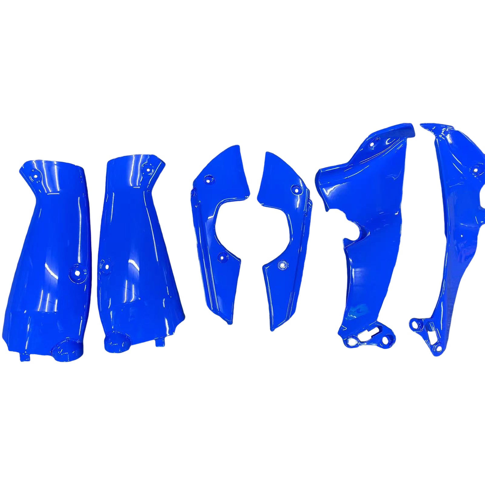 2012-2014 Yamaha R1 Kåpa Blå&Vit färgsats