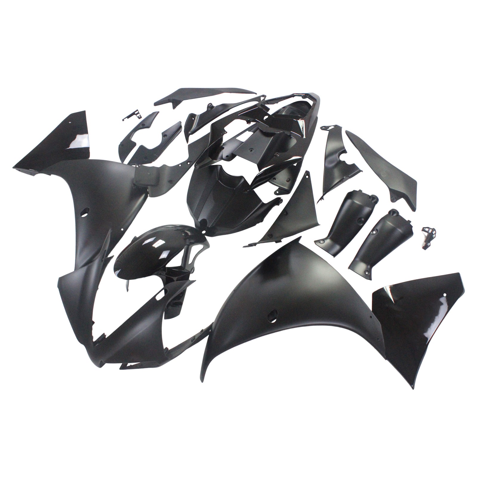 2012-2014 Yamaha YZF 1000 R1 Kit de carenagem de injeção Plástico ABS #122