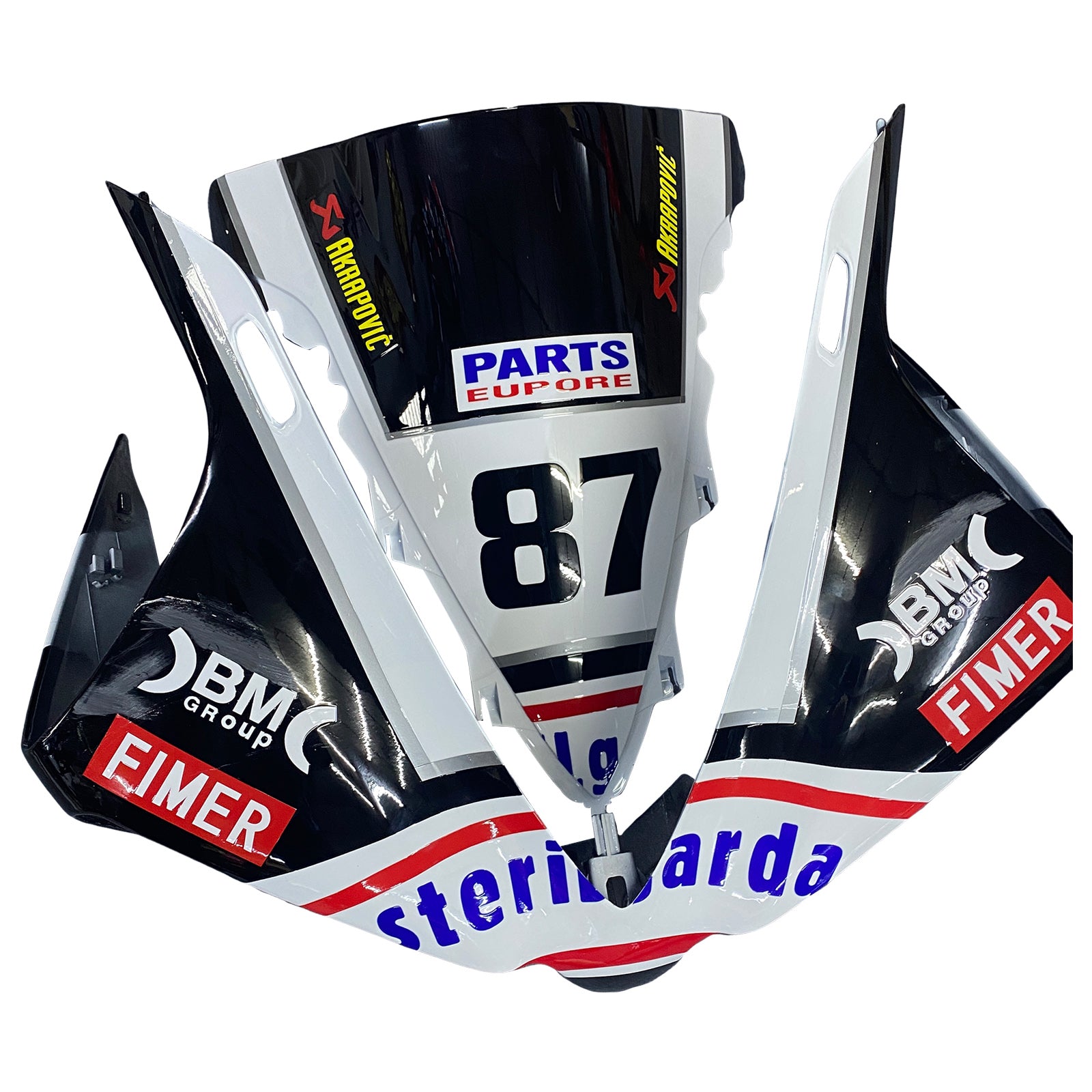 2012-2014 Yamaha YZF 1000 R1 Kit de carenagem de injeção AMOTOTART ABS PLÁSTICO DE PLÁSTICOS #133