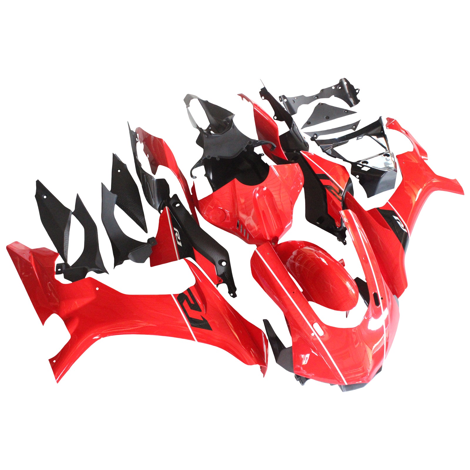 2015-2019 Yamaha YZF 1000 R1 Injection Fairing Kit Bodywork Plastic ABS #124