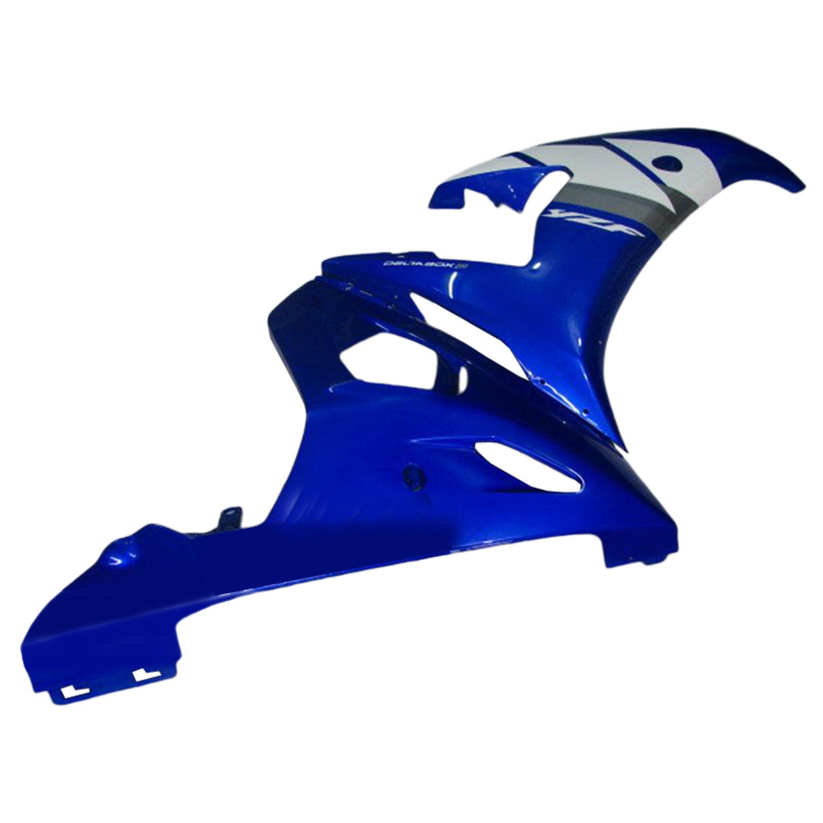 2003-2004 Yamaha YZF 600 R6 kuipset carrosserie-injectie ABS blauw