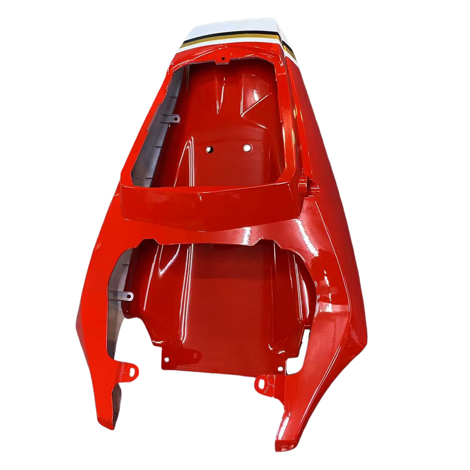 Yamaha R6 2003-2004 & Carénage rouge pour YZF R6S (2006-2009)&WKit de couleur blanche
