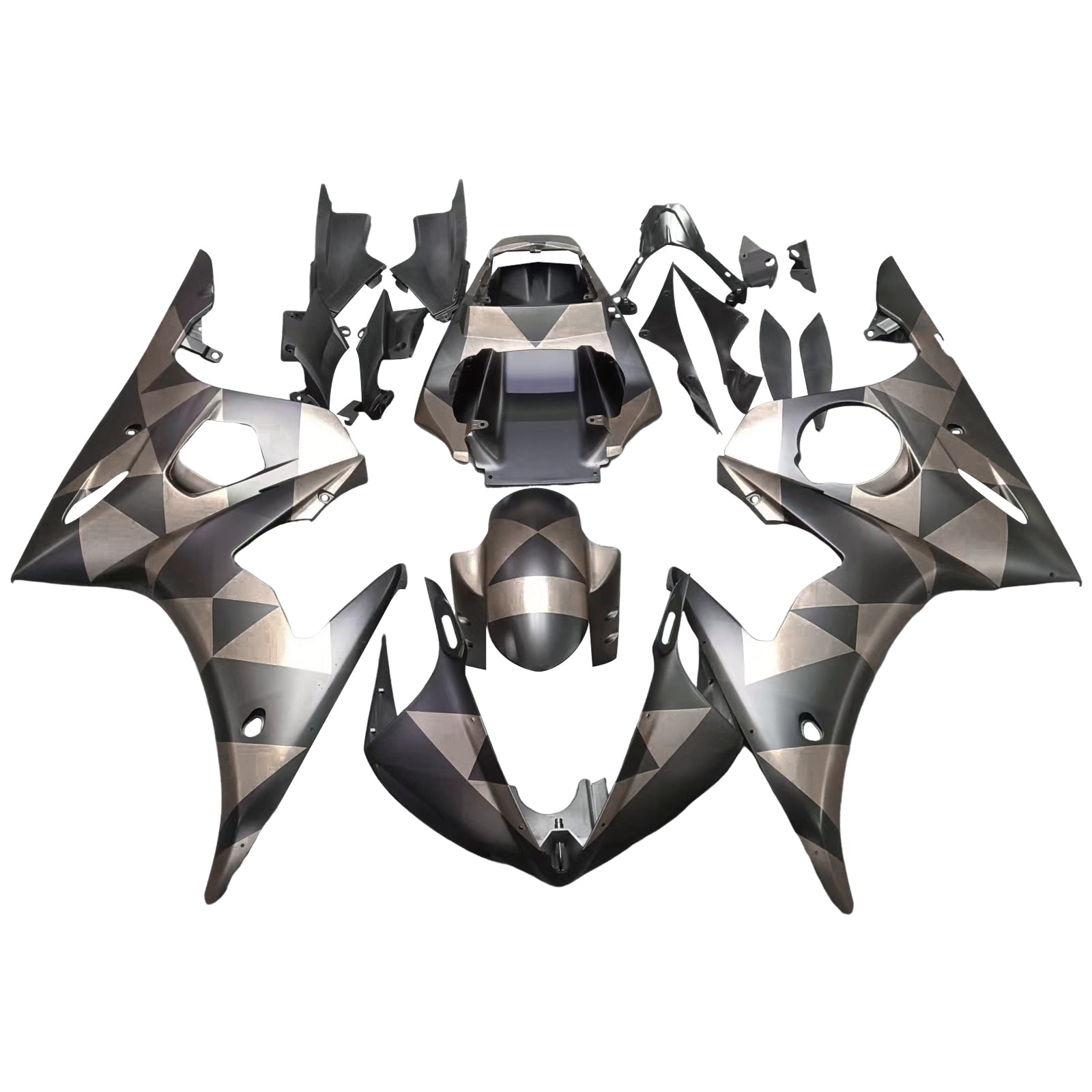 2003-2004 YAMAHA YZF 600 R6 2006-2009 R6S Amotopart vstrekovacia kapotážová súprava karosérií PLASTA ABS #144