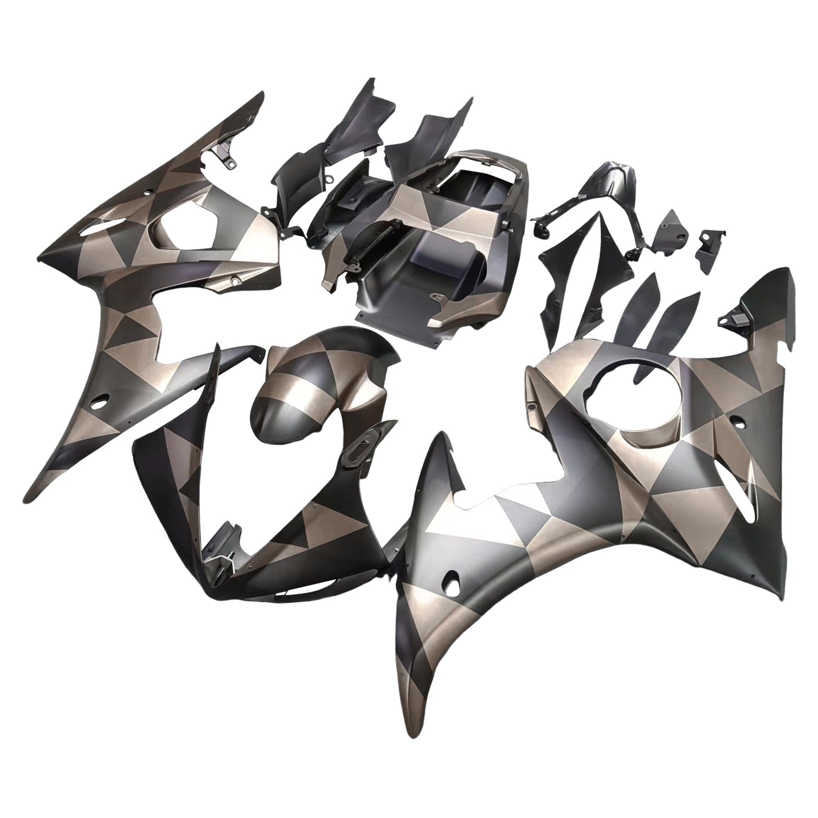 2003-2004 YAMAHA YZF 600 R6 2006-2009 R6S Amotopart vstrekovacia kapotážová súprava karosérií PLASTA ABS #144