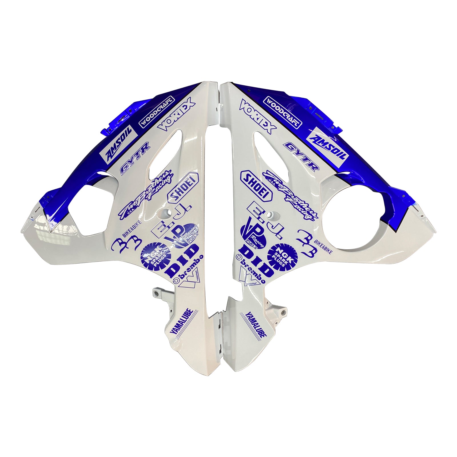 2005 Yamaha YZF 600 R6 Injektion Fairing Kit Bodywork Plastic ABS #151