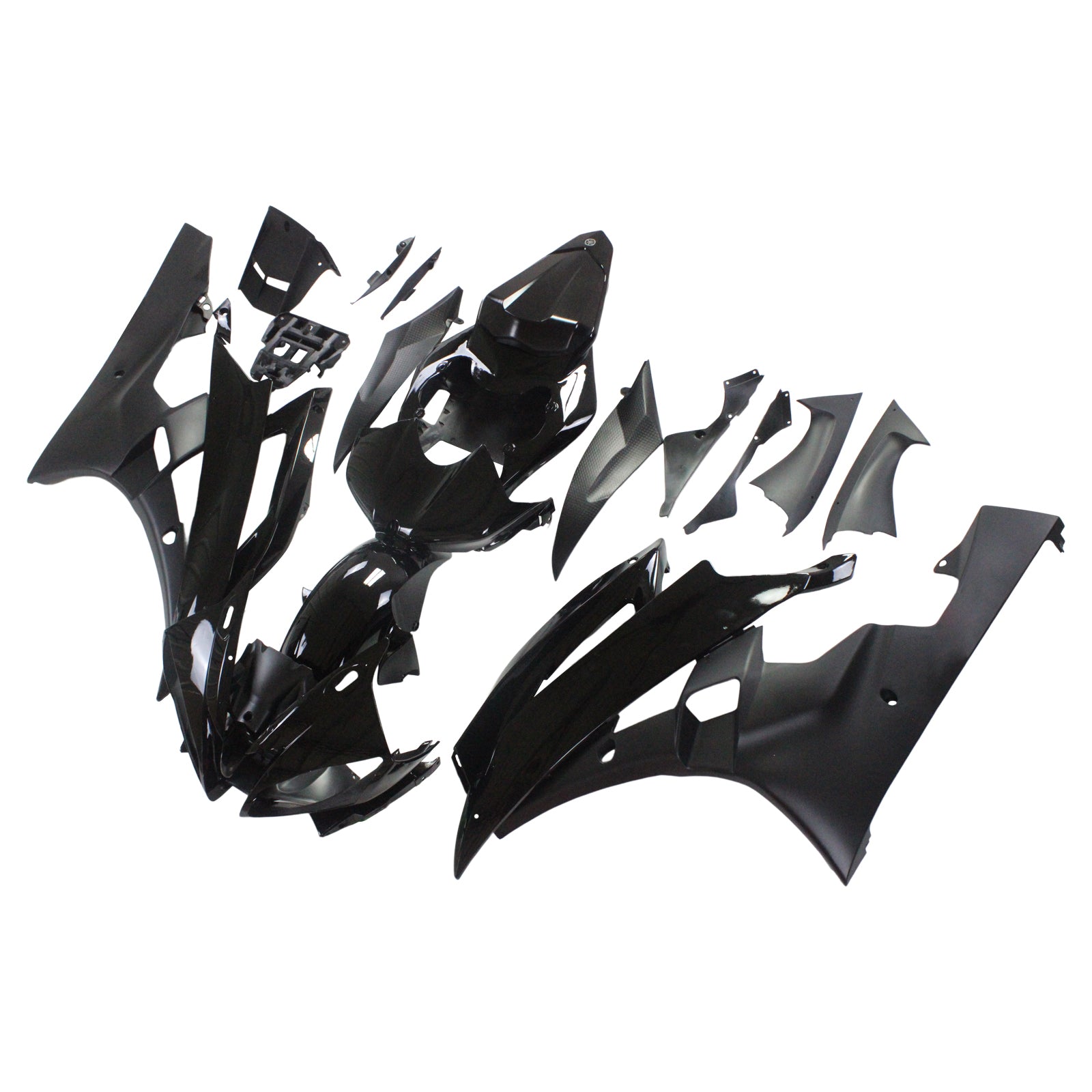 2006-2007 Yamaha YZF-R6 Carénages Contraste Noir R6 Racing Générique