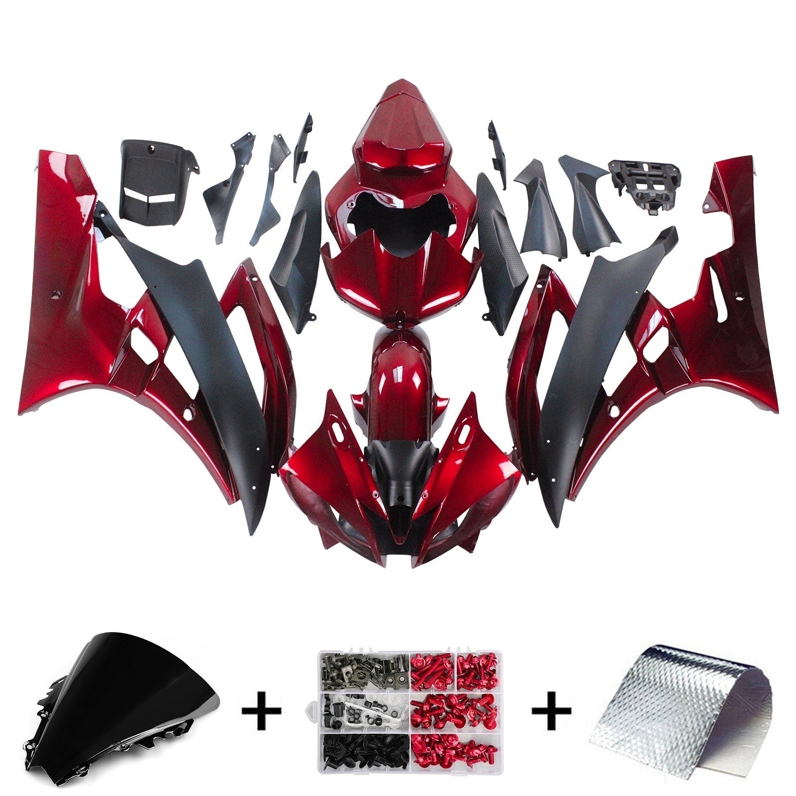 Kit de carenado Yamaha YZF 600 R6 2006-2007 genérico