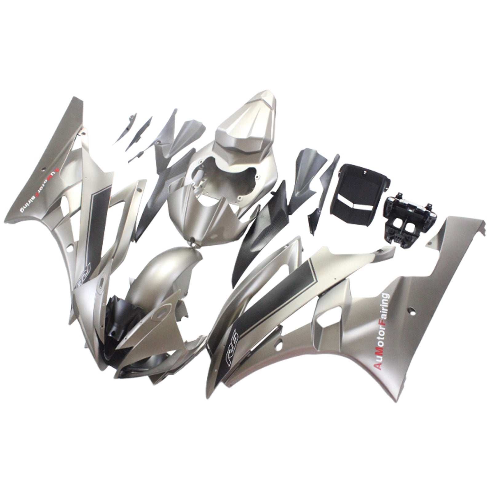 2006-2007 Yamaha YZF 600 R6 Injection Fairing Kit Bodywork Plastic ABS #155