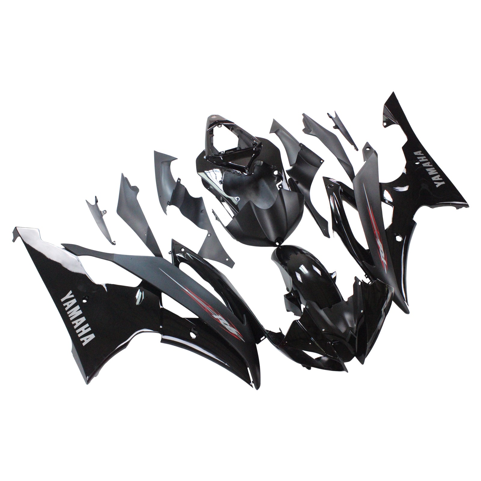 2008-2016 Yamaha YZF 600 R6 Injectiekuipset Carrosserie Kunststof ABS #132