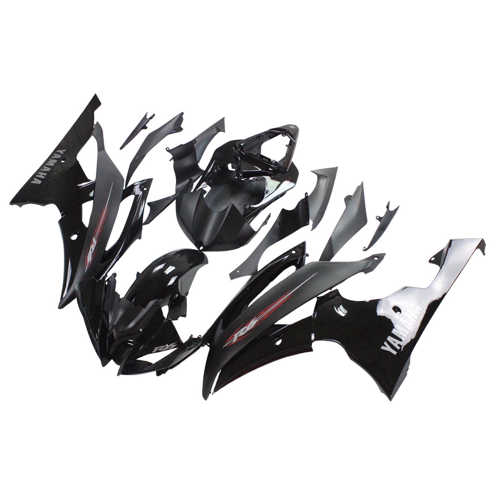 2008-2016 Yamaha YZF 600 R6 Injectiekuipset Carrosserie Kunststof ABS #132