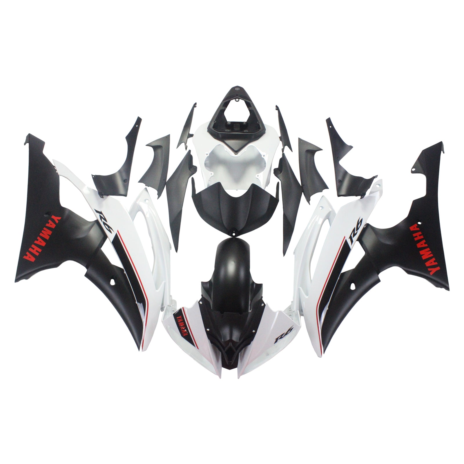 2008-2016 Yamaha YZF 600 R6 Injection Fairing Kit Bodywork Plastic ABS #149
