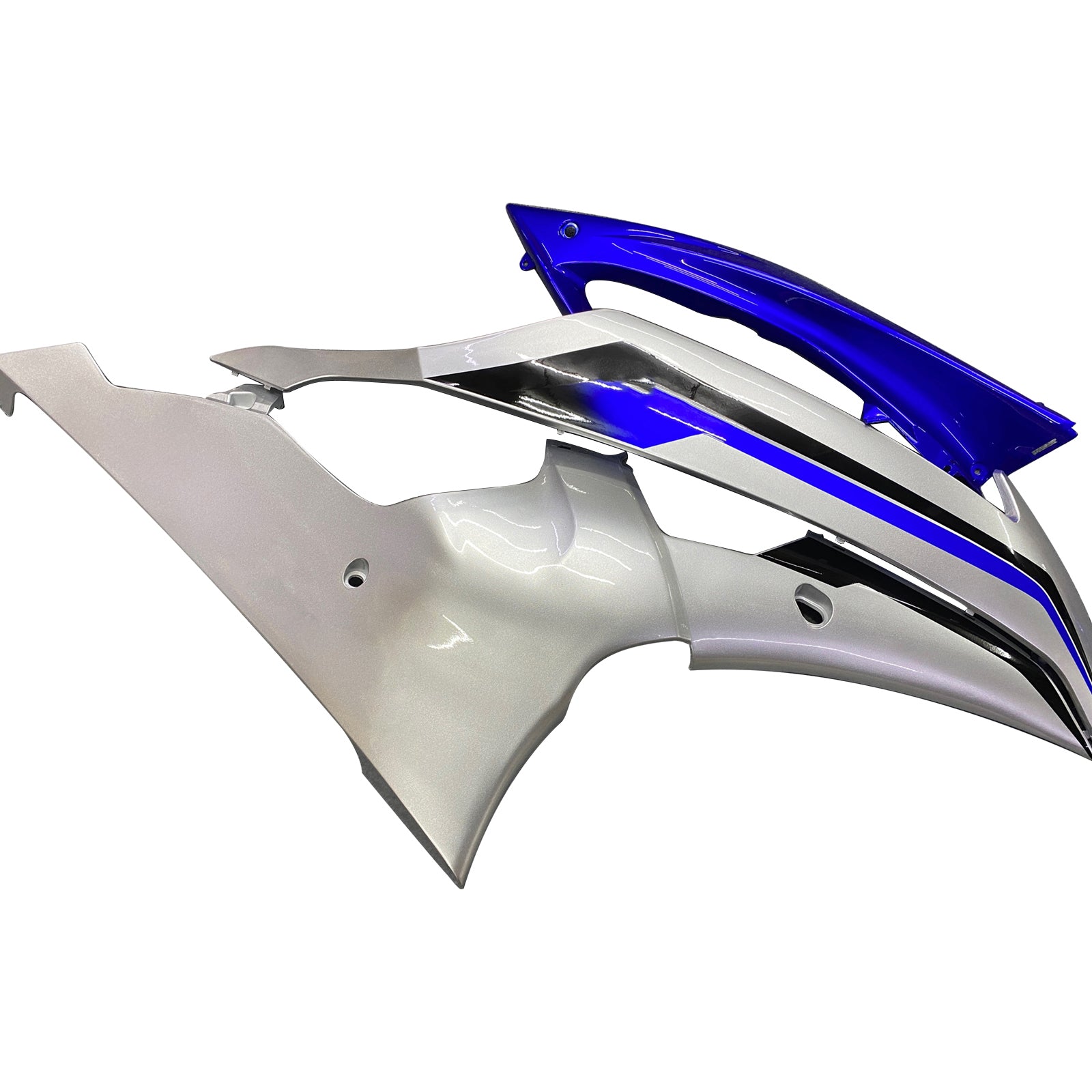 2008-2016 YAMAHA YZF 600 R6 Injektionsmässa kit Bodywork Plastic ABS #158