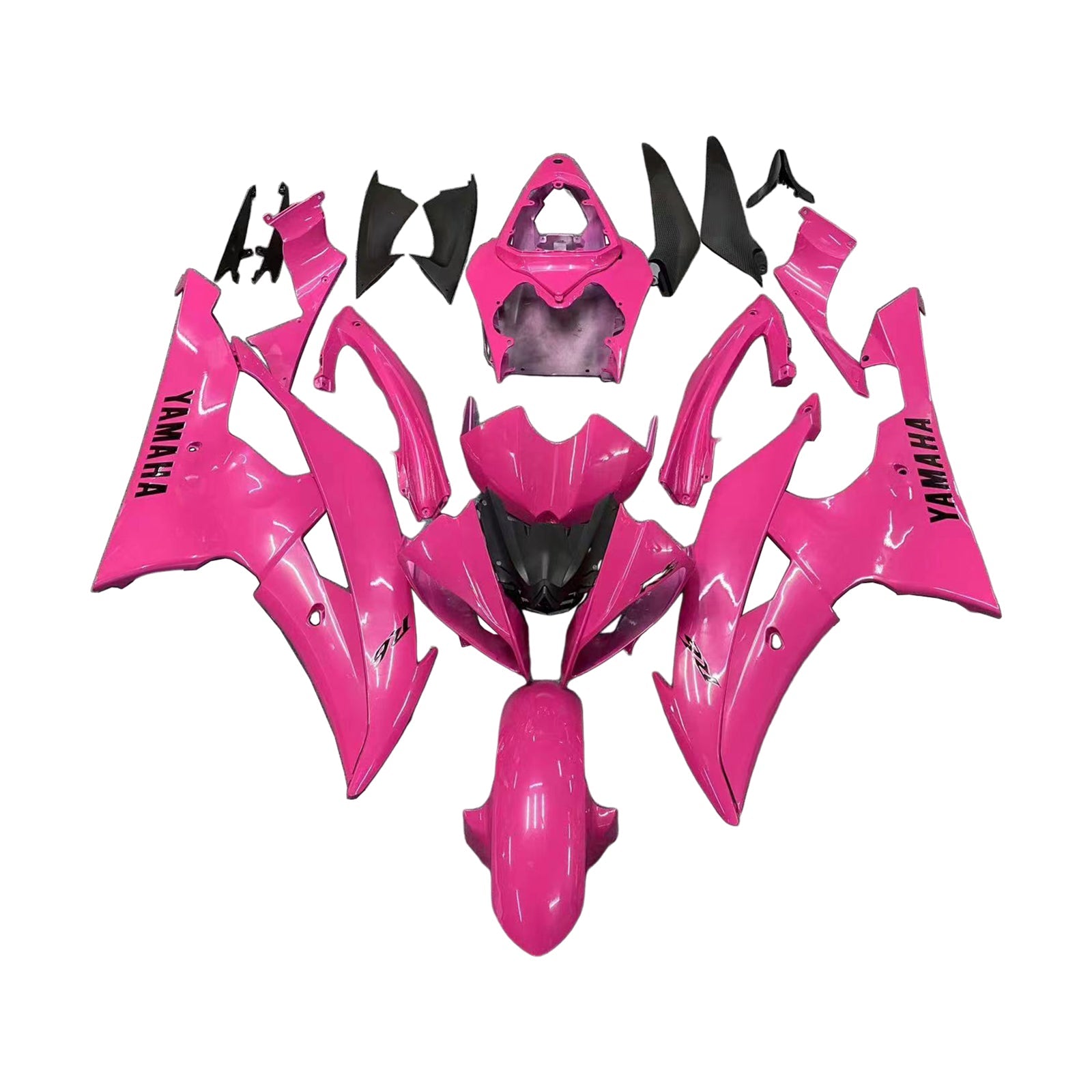 2008-2016 Yamaha Yzf 600 R6 Kit de camence d'injection Bodywork Plastic Abs # 164