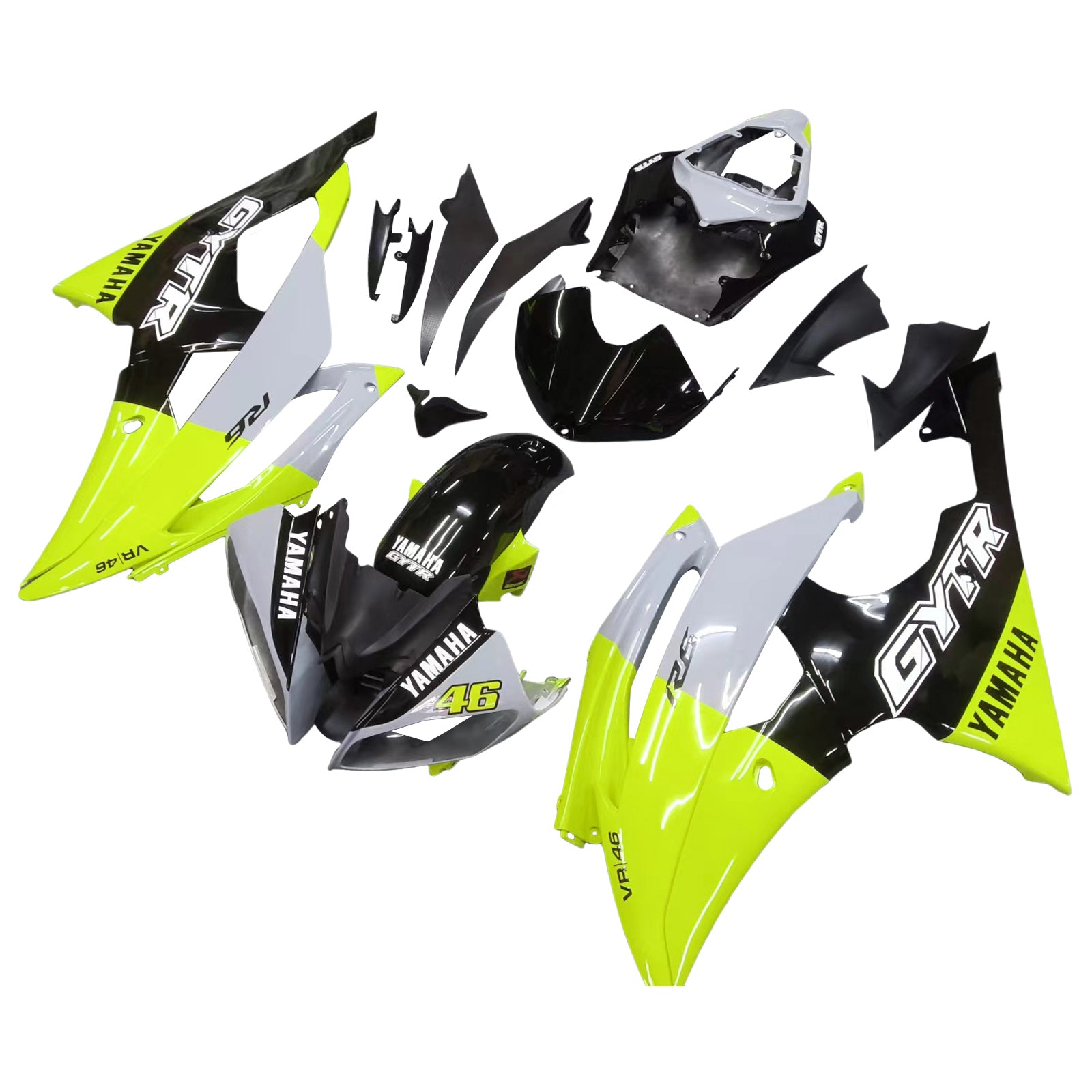 2008-2016 Yamaha YZF 600 R6 kuipset carrosserie kunststof ABS