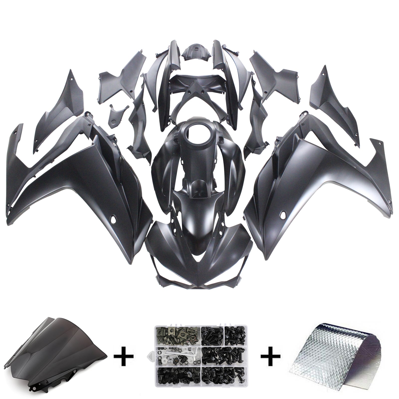 2014-2018 Yamaha YZF-R3 2015-2017 R25 Kit de carénage carrosserie ABS générique