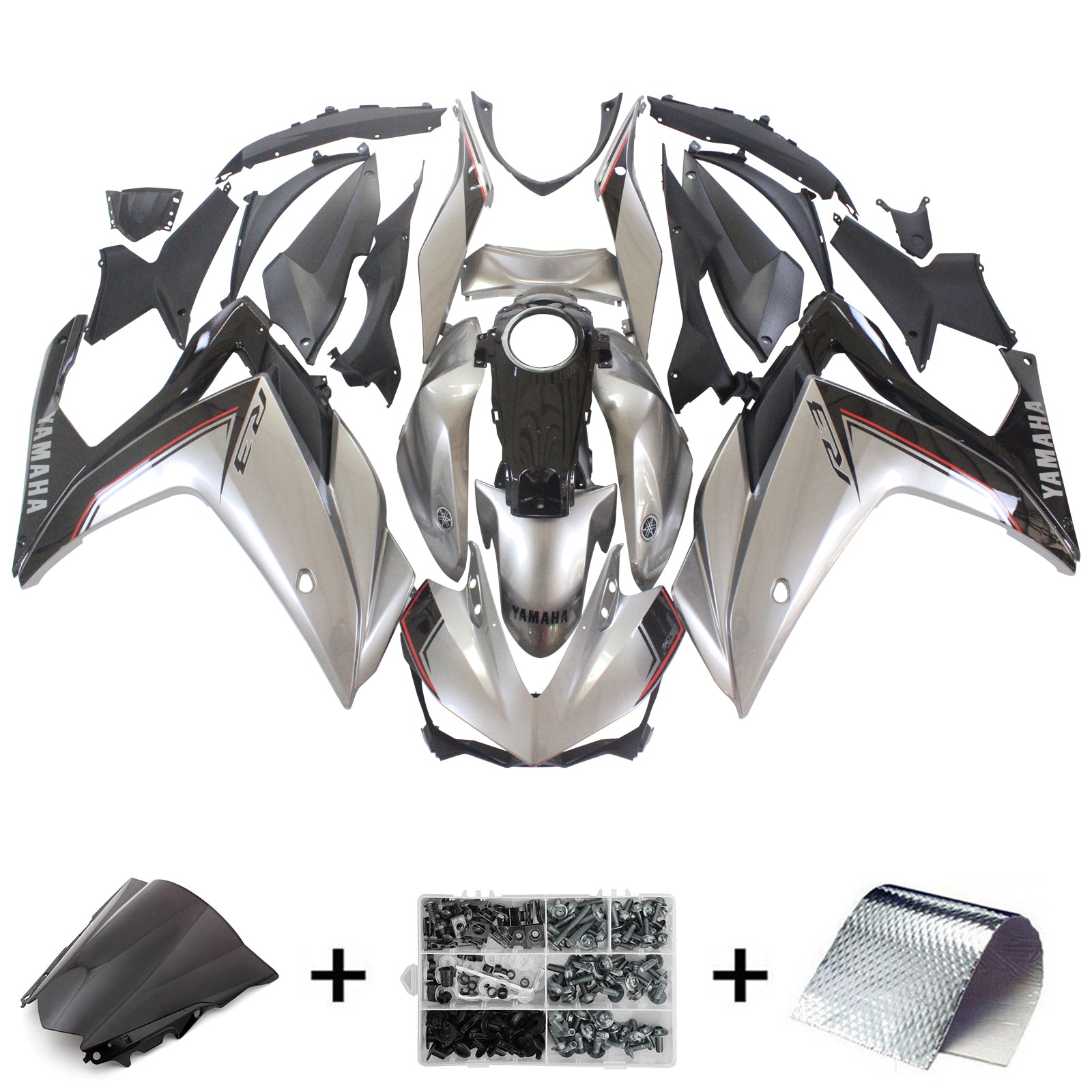 2014-2018 Yamaha YZF-R3 2015-2017 R25 Kit de carénage générique