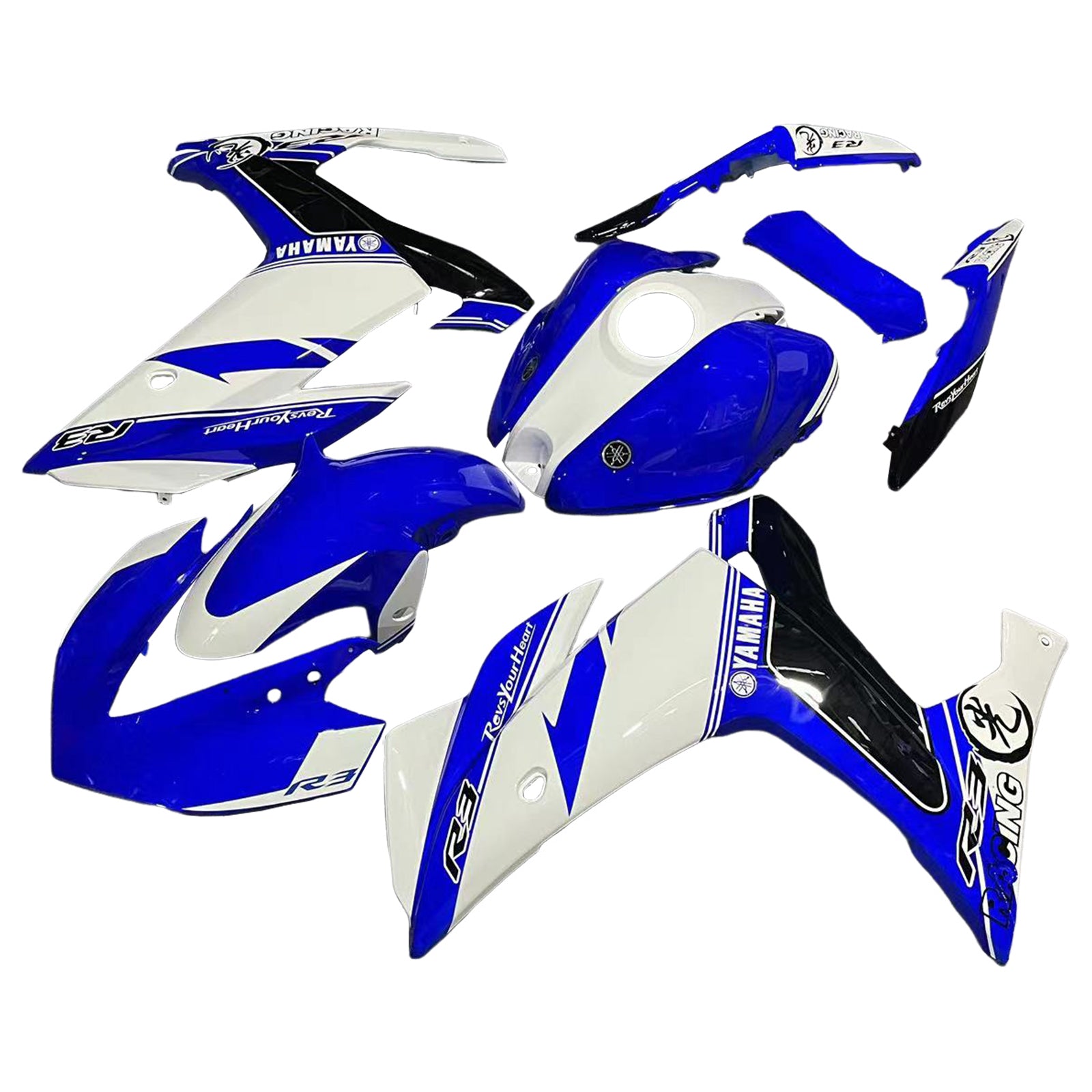 2014-2018 Yamaha YZF-R3 2015-2017 R25 Fairing Kit Generic
