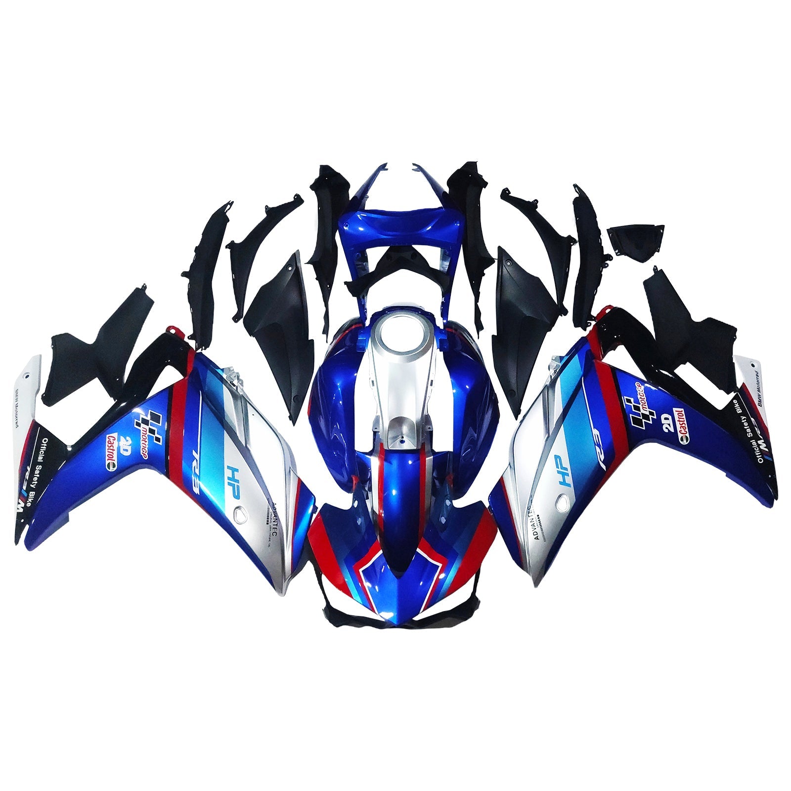 2014-2018 YAMAHA YZF-R3 2015-2017 R25 Kit de carenagem genérico