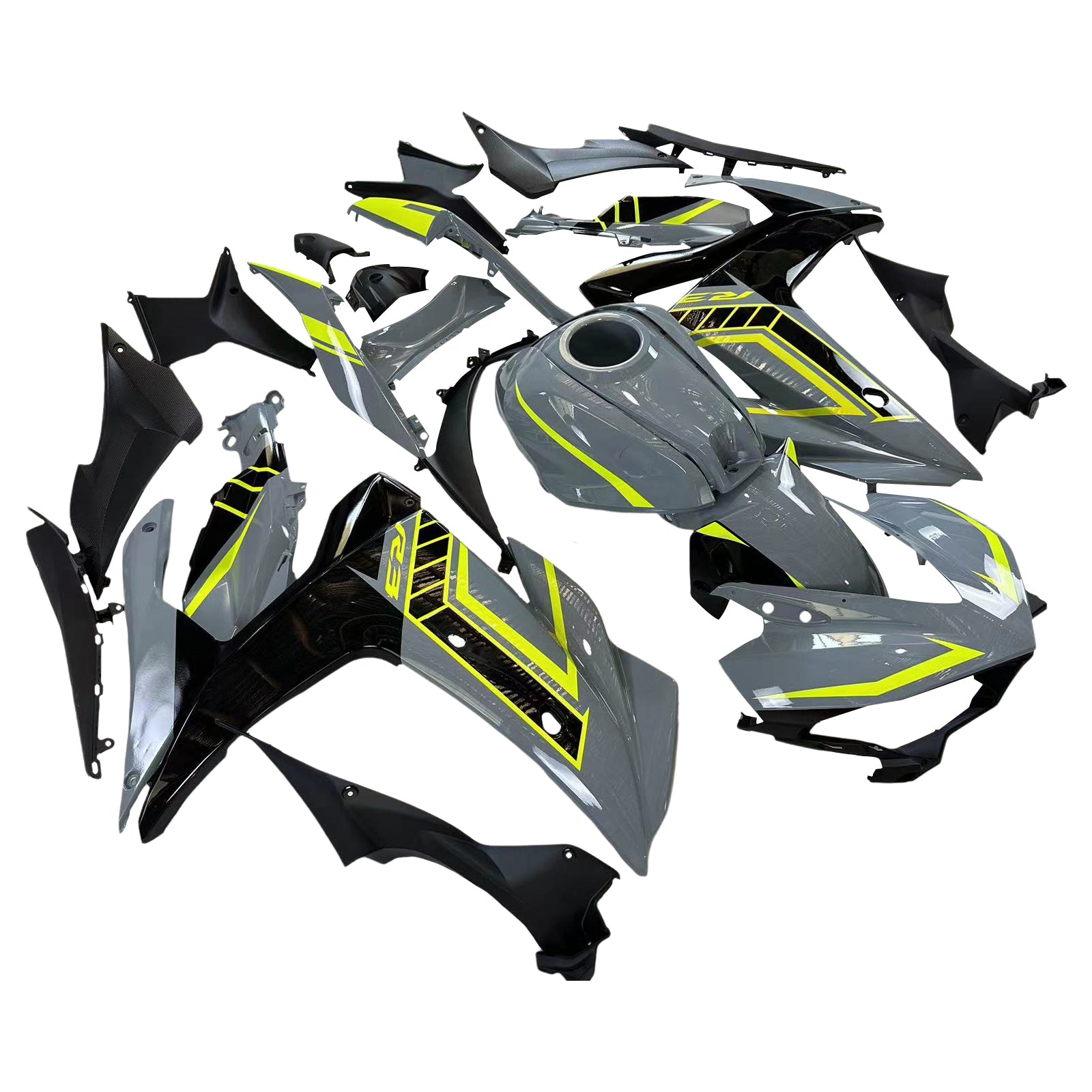 2014-2018 YAMAHA YZF-R3 2015-2017 R25 Kit de carenagem abds