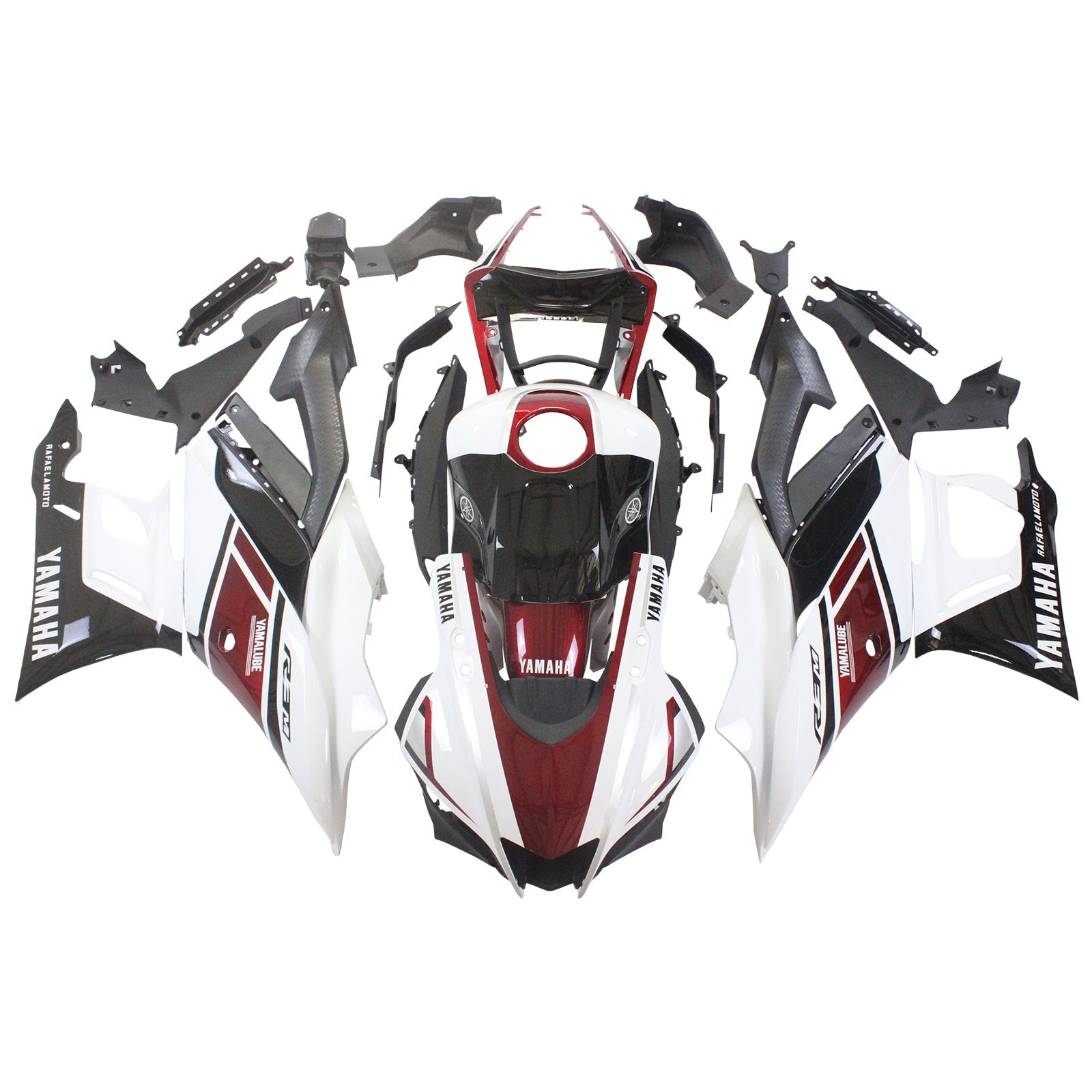 2019-2021 Yamaha YZF-R3 R25 Kit de carénage injection AMOTOPART BORDWORD PLASTIQUE ABS # 122
