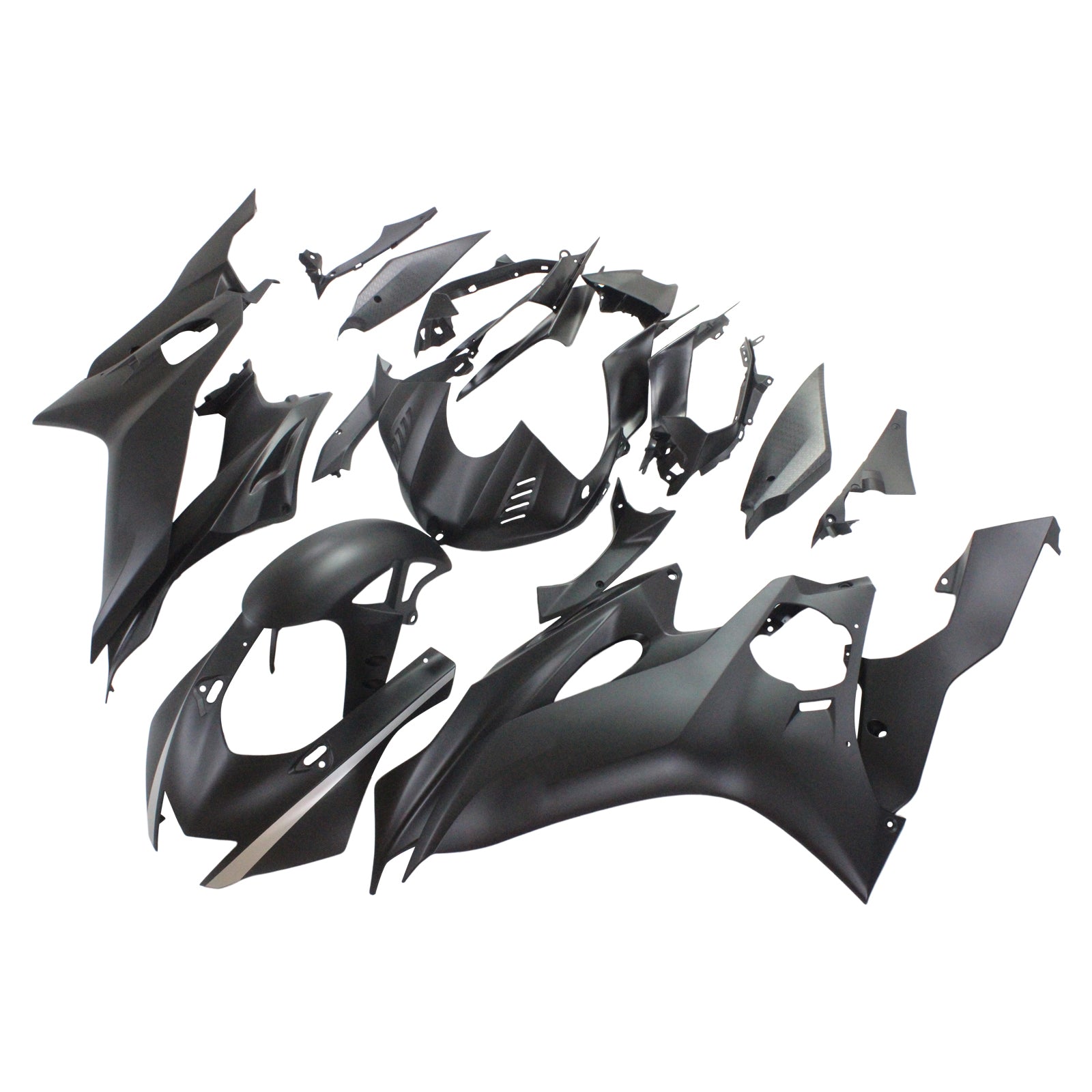 2017-2020 Yamaha YZF 600 R6 Injeksjon Fairing Kit Bodywork Plastic ABS #101