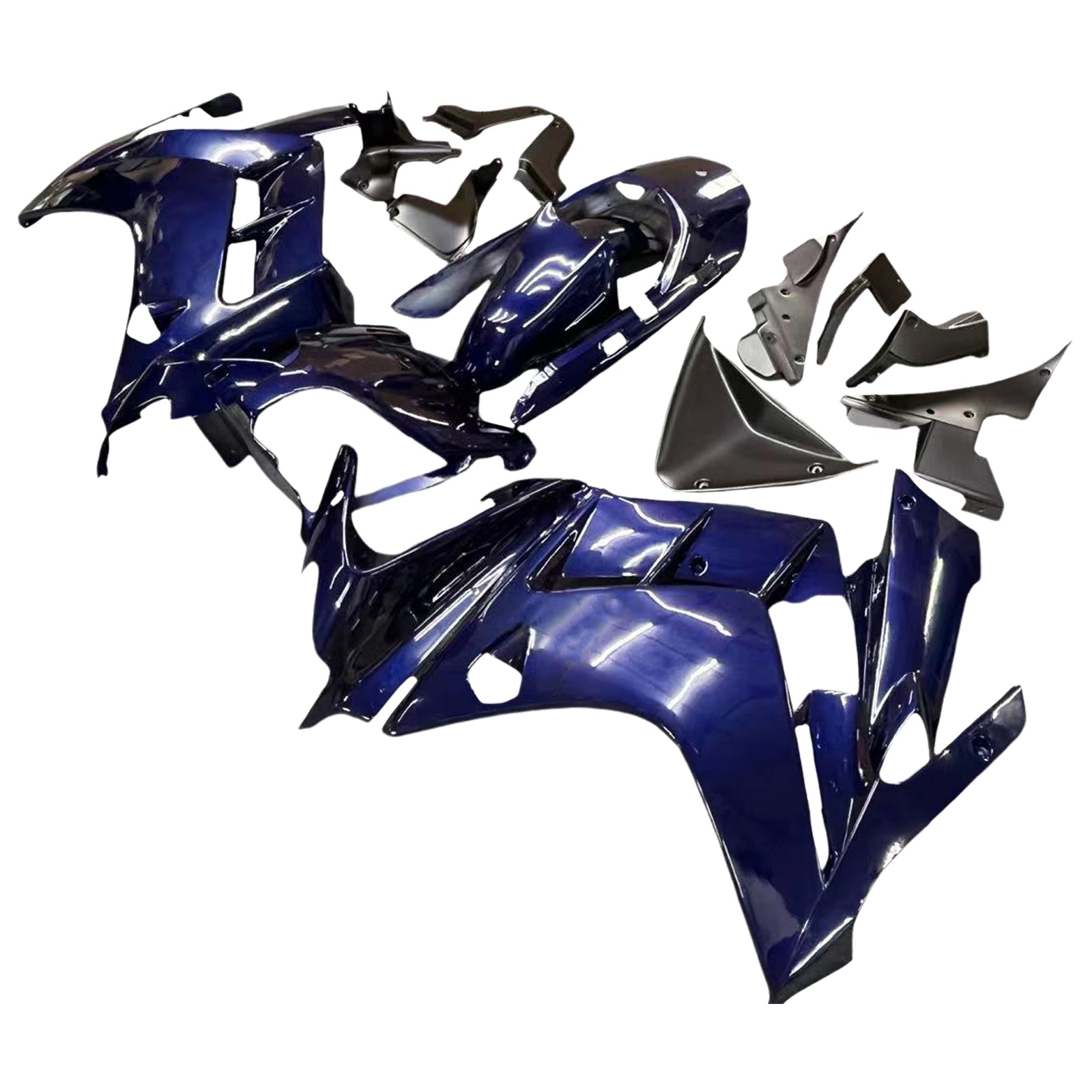 2001-2006 Yamaha FJR 1300 Kit de carenagem de injeção de injeção Plástico ABS #104