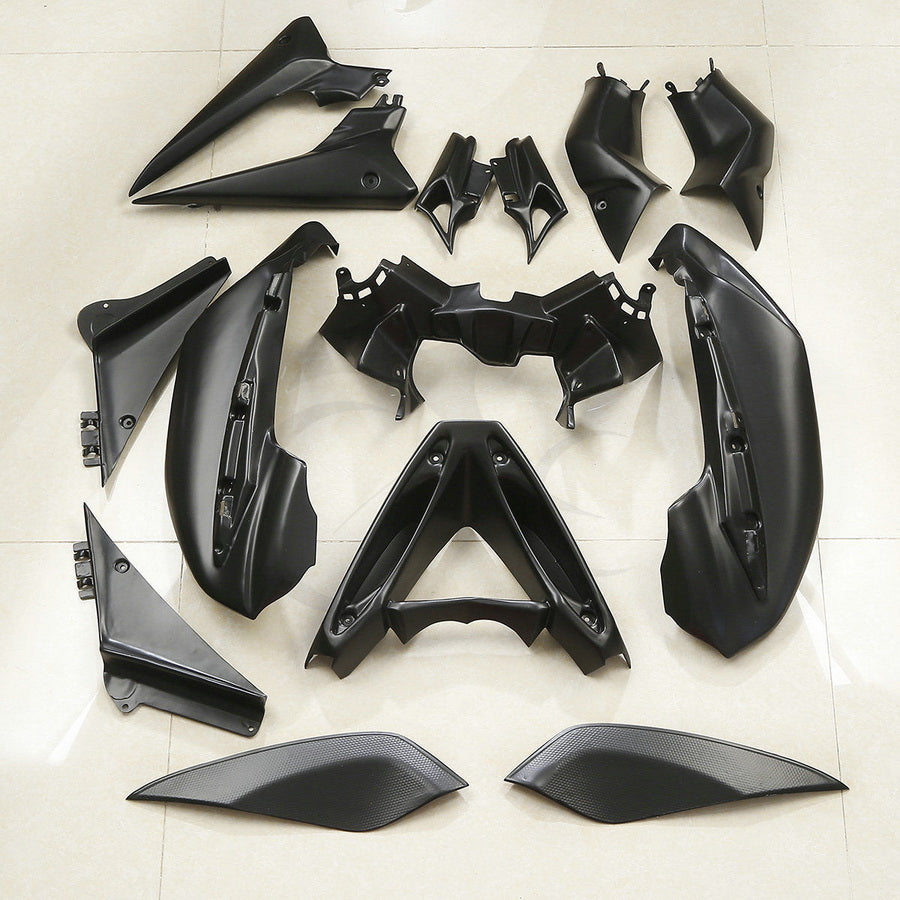 2009-2015 Yamaha FZ6R Amotopart Kit de carénage d'injection carrosserie plastique ABS #105
