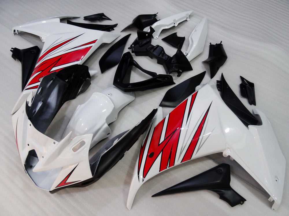 2009-2015 Yamaha FZ6R Amotopart Kit de carénage d'injection carrosserie plastique ABS #108