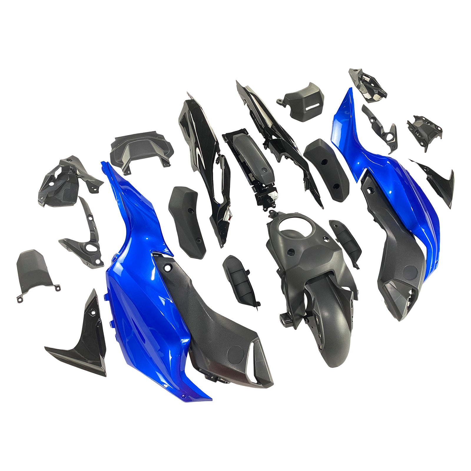 2012-2017 Yamaha MT07 Injectiekuipset Carrosserie Kunststof ABS #102