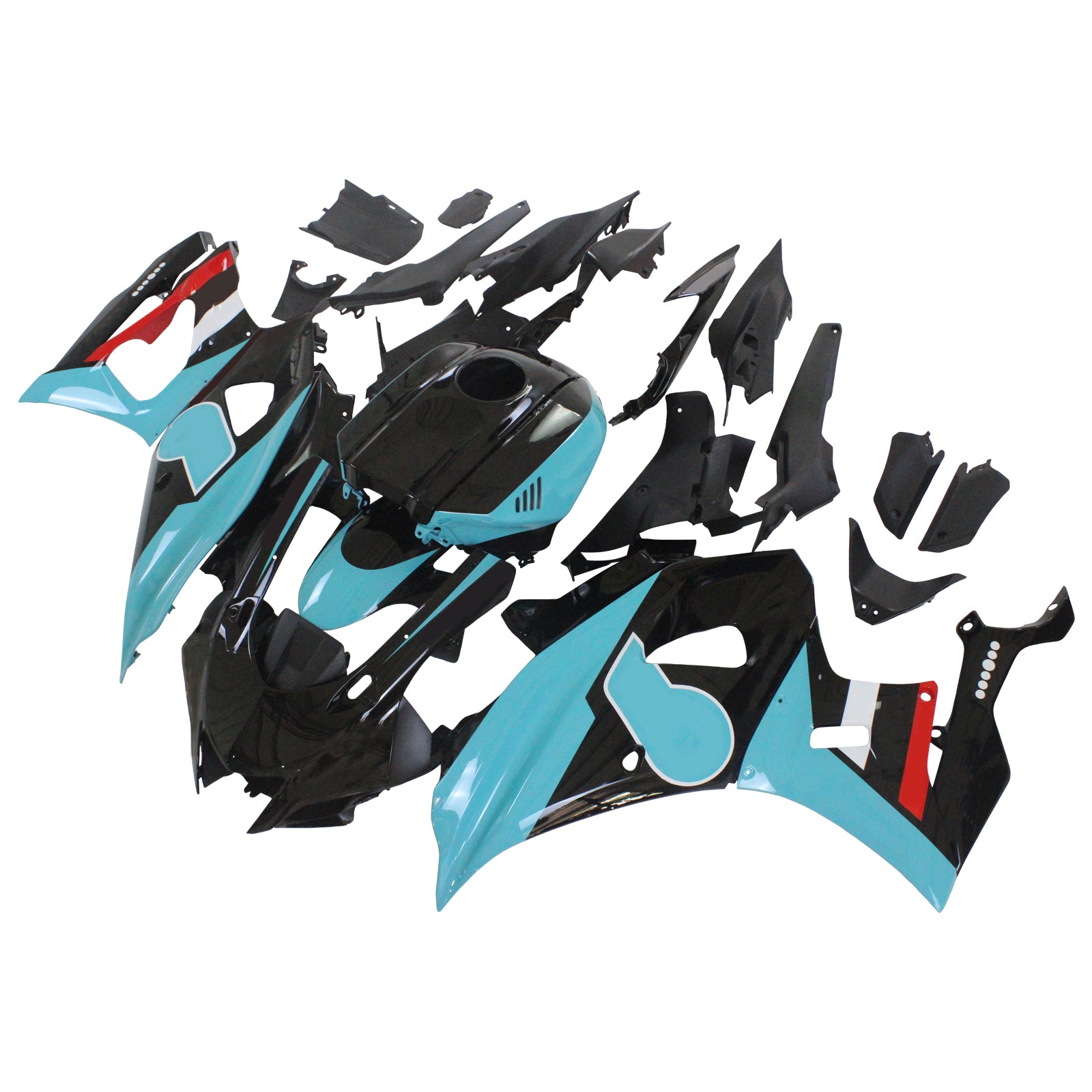 2021-2024 Yamaha YZF-R7 Kuipset Carrosserie Kunststof ABS