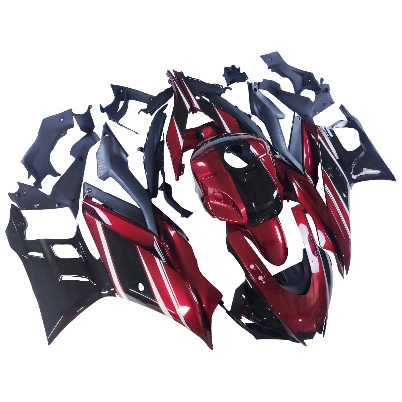 2022-2023 Yamaha YZF-R3 R25 Injeksjon Fairing Kit Bodywork Plast Abs #114