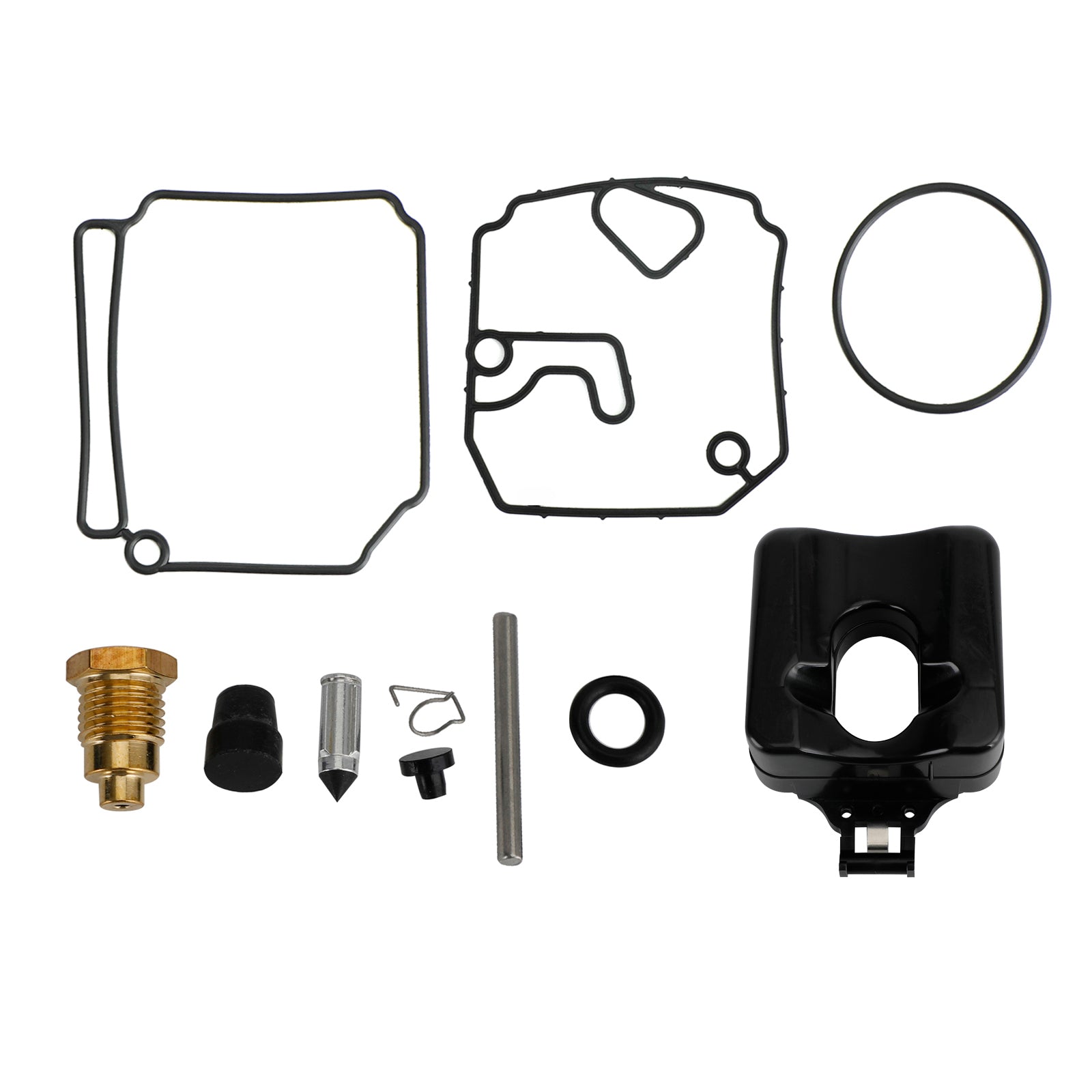 Carburetor Carb Rebuild Kit 6H2-W0093-10-00 Fit for Yamaha 3 Cyl 2.834 Bore 70HP 1992-2009
