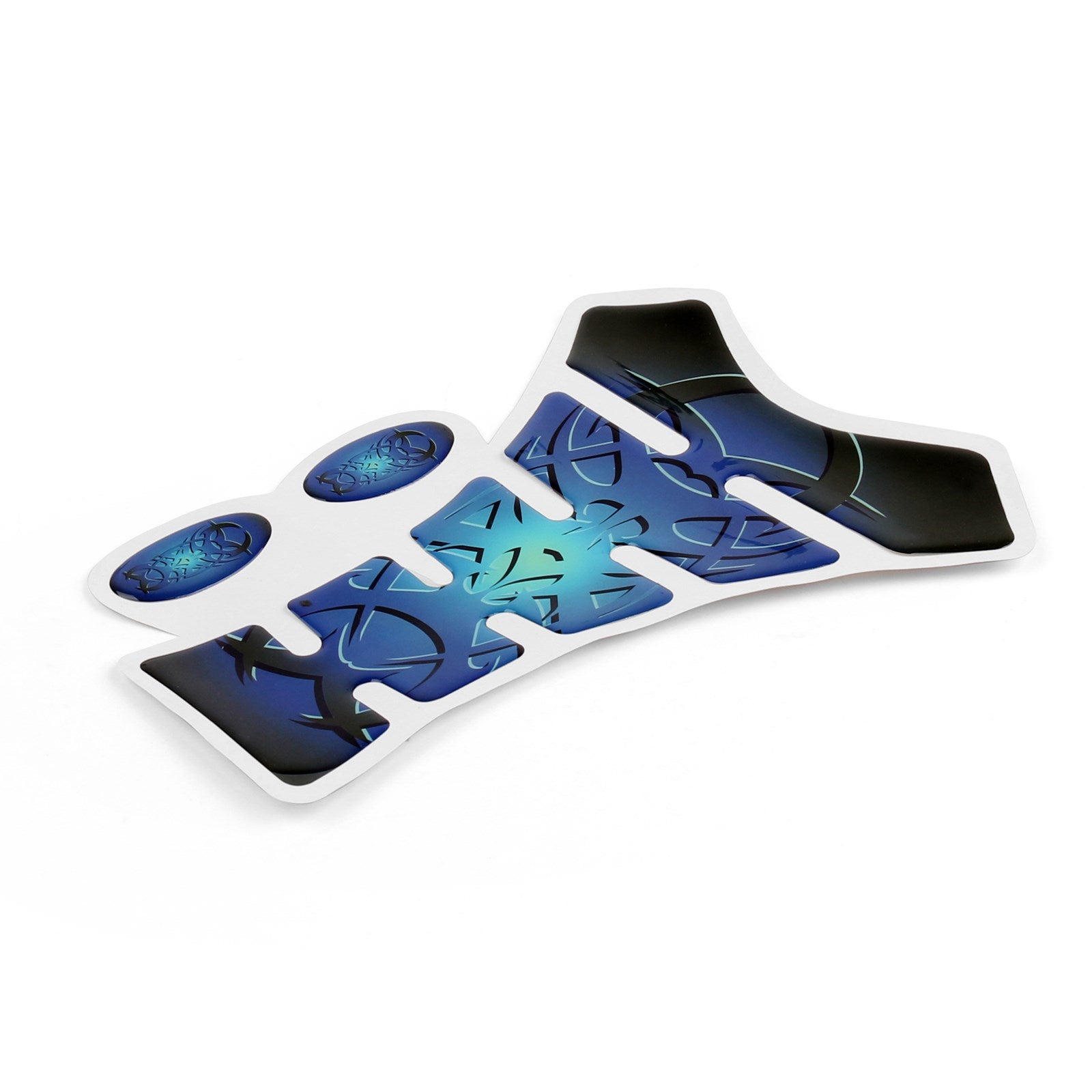 Protector Tank Motorcycle for UK Universal Gas BMW Suzuki Yamaha Pad Blue Honda