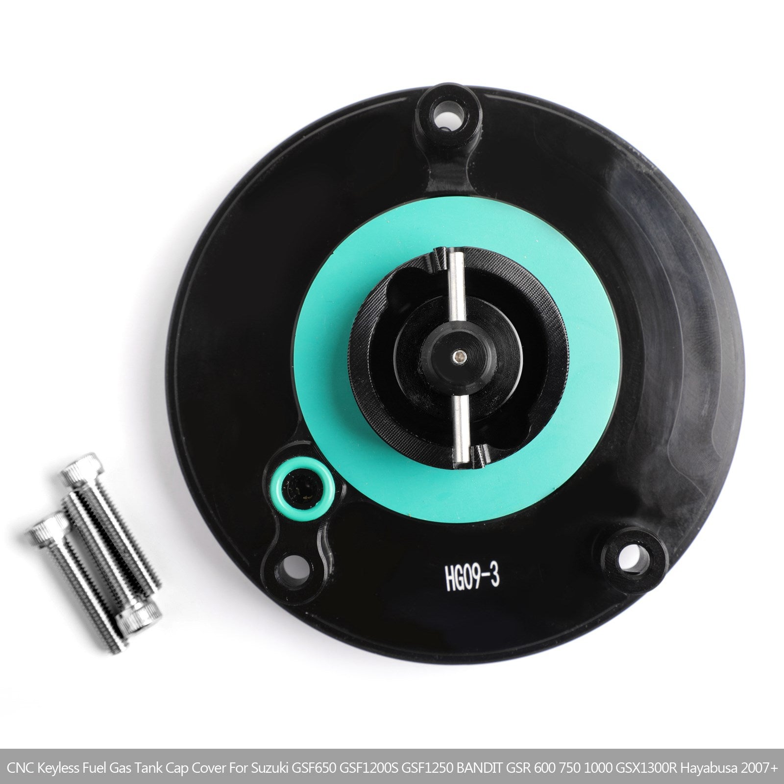 Quick Release Fuel Gas Cap Black For Suzuki SV650 SV650S SV1000 SV1000S 03-18