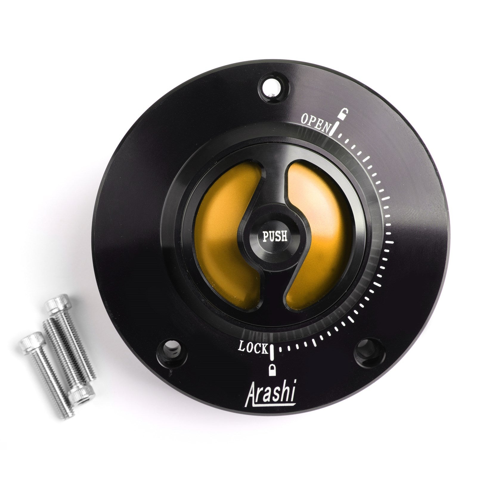 Quick Release Fuel Gas Cap Black For Suzuki SV650 SV650S SV1000 SV1000S 03-18