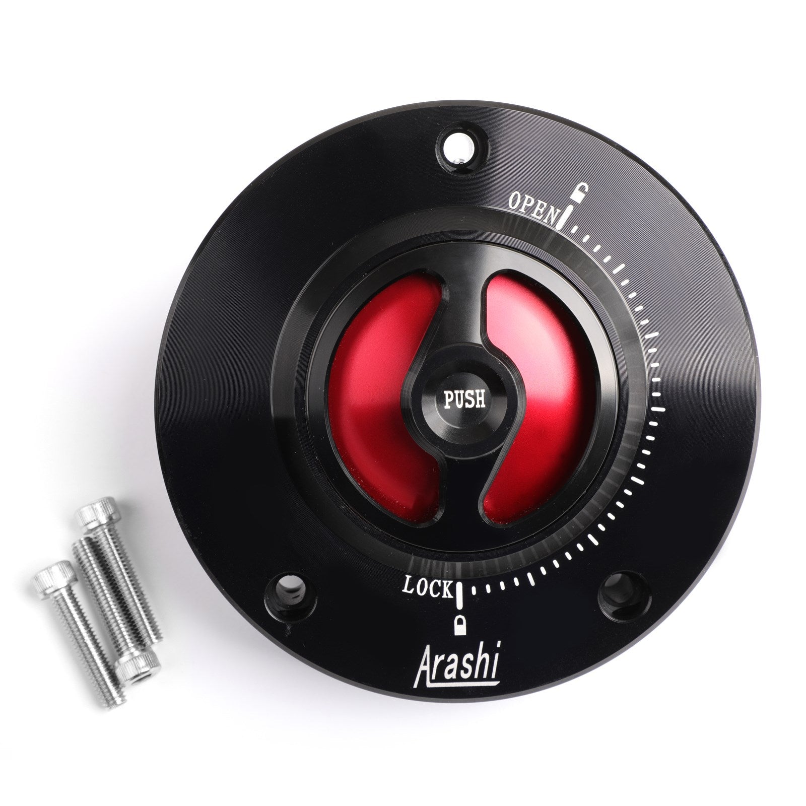 Quick Release Fuel Gas Cap Black For Suzuki SV650 SV650S SV1000 SV1000S 03-18