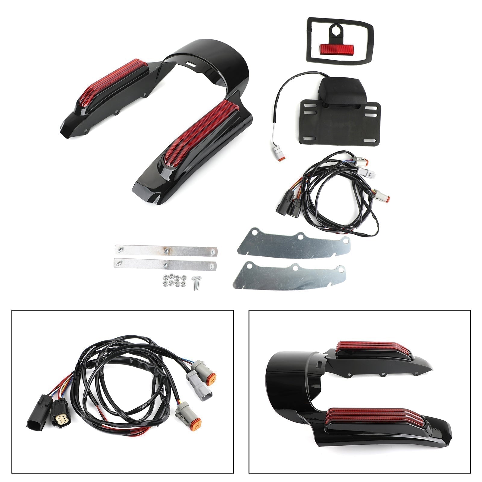 2016-2018 Road Glide Ultra Fltru bakre fender LED-ljus