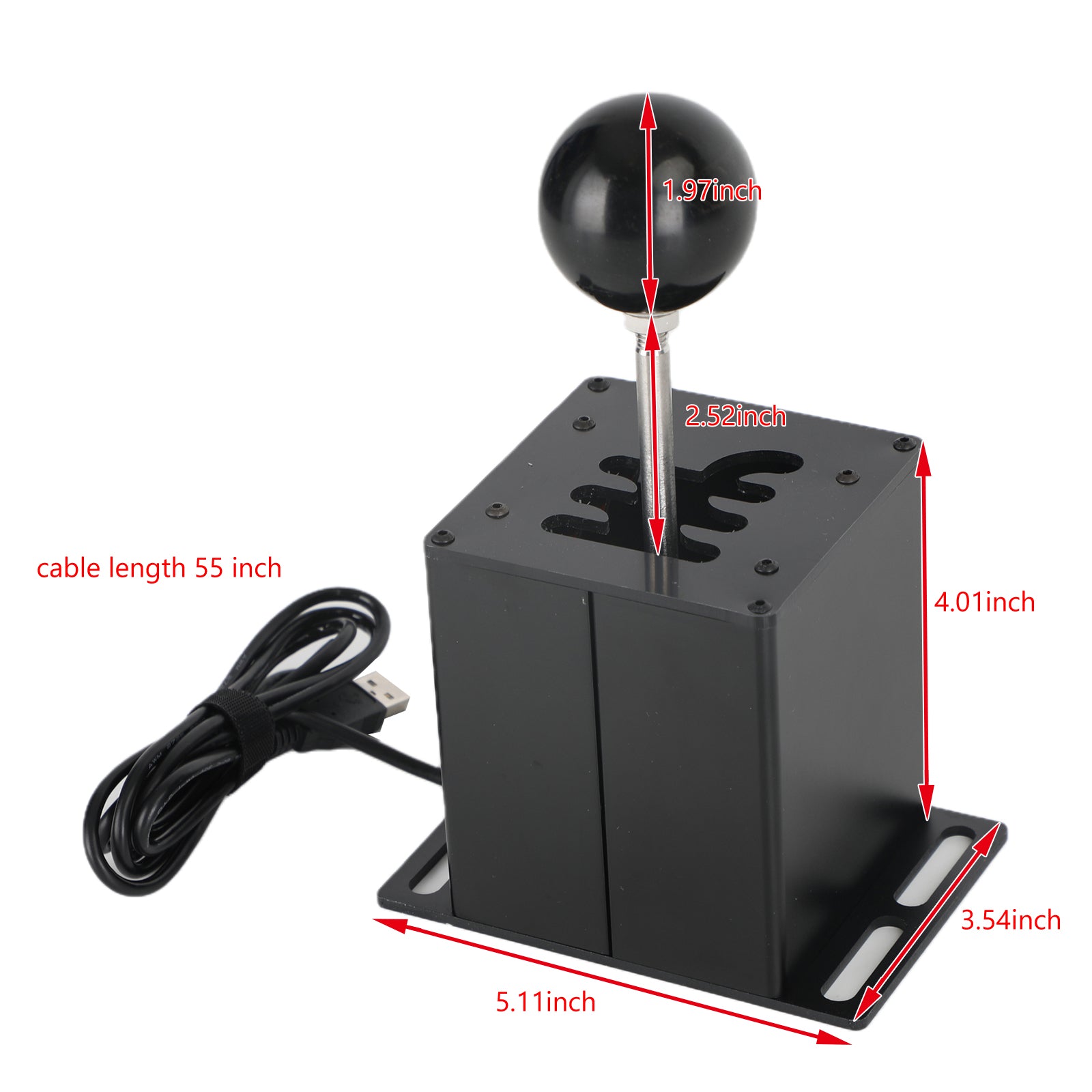 Racing Games Hand Brake USB3.0 súpravy pre stojan volantu G29 G920 PC Čierne