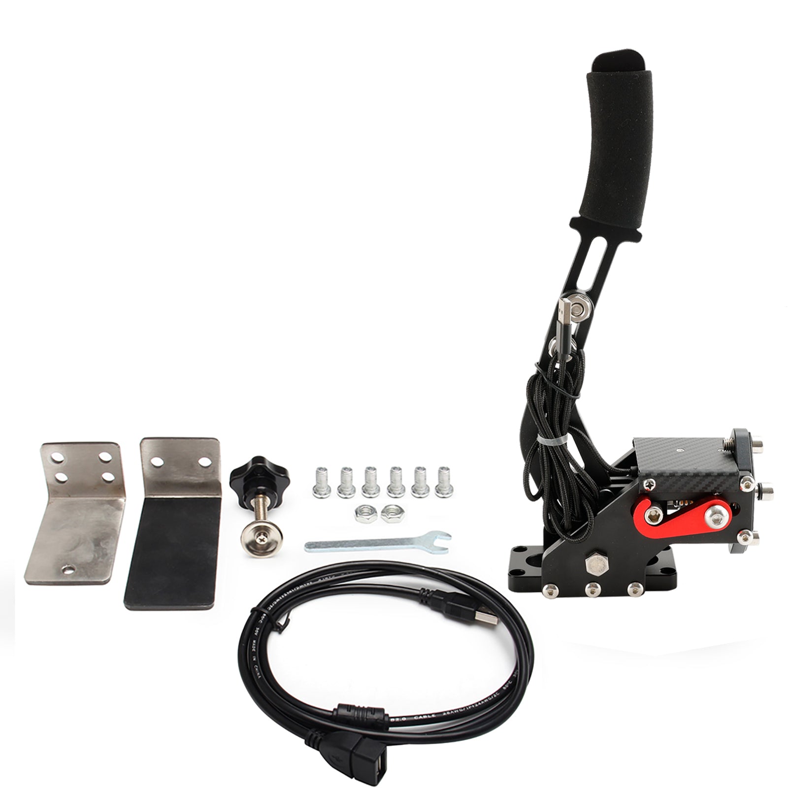 Racing Games Hand Brake USB3.0 súpravy pre stojan volantu G29 G920 PC Čierne