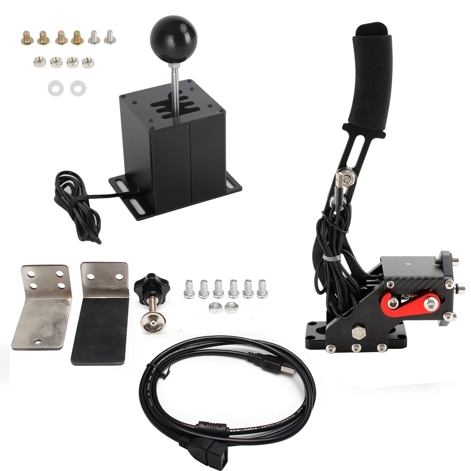 Racing Games Hand Brake USB3.0 súpravy pre stojan volantu G29 G920 PC Čierne