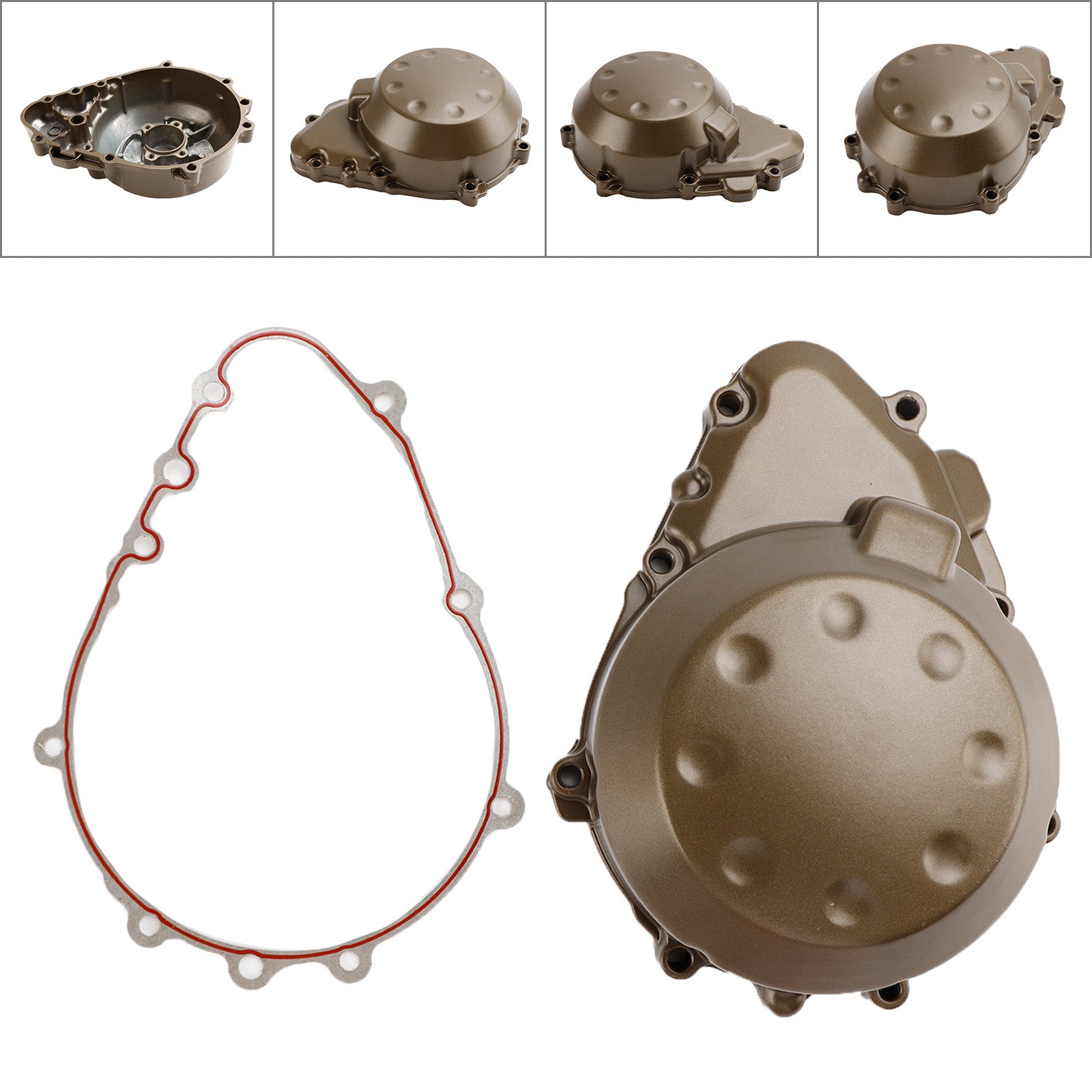 Venstre statormotordeksel veivhus passer for Kawasaki Z750 Z1000 2003-2006 generisk