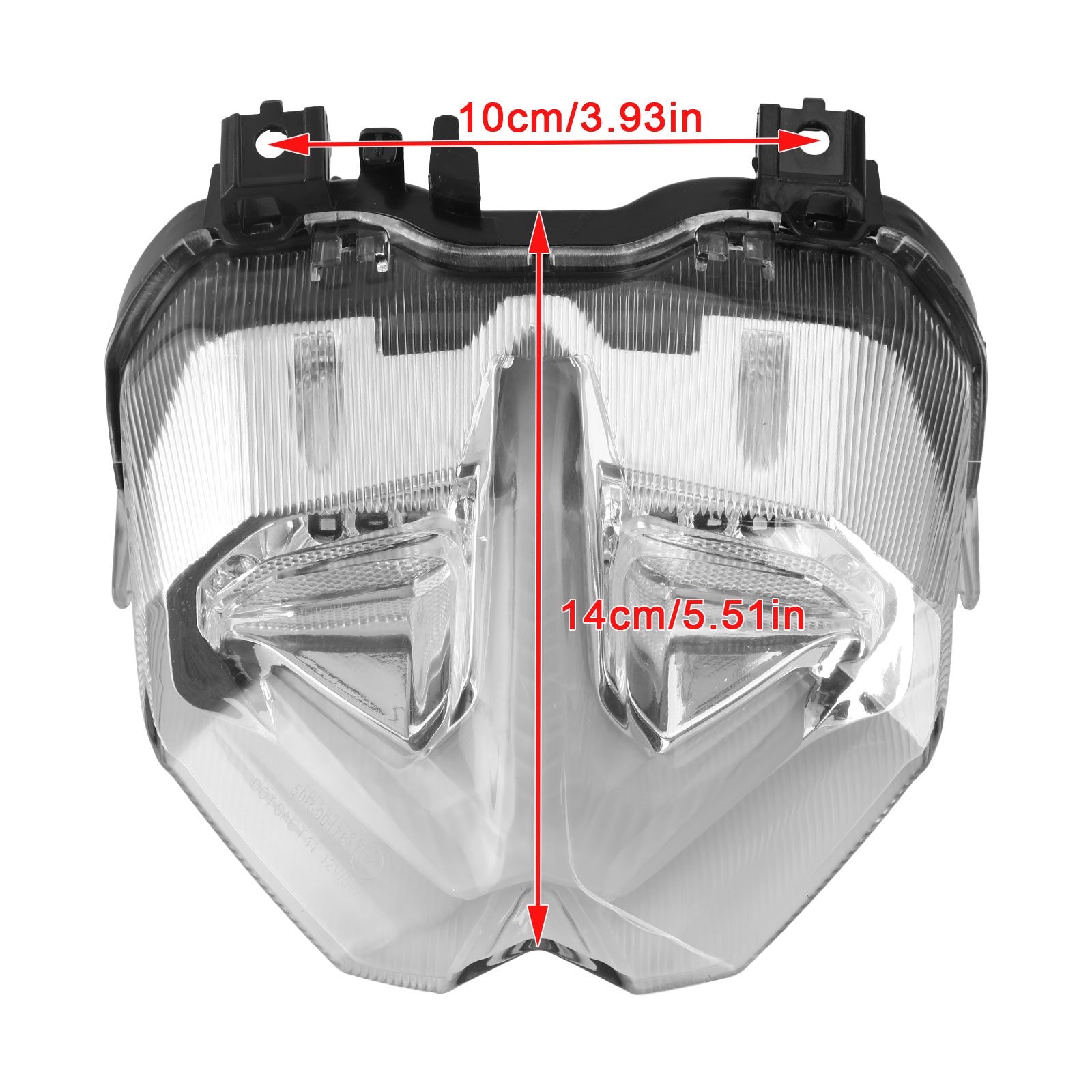 Achterremlichten richtingaanwijzer geïntegreerd voor YAMAHA MT-09 MT10 SP 2021-2022 Generiek