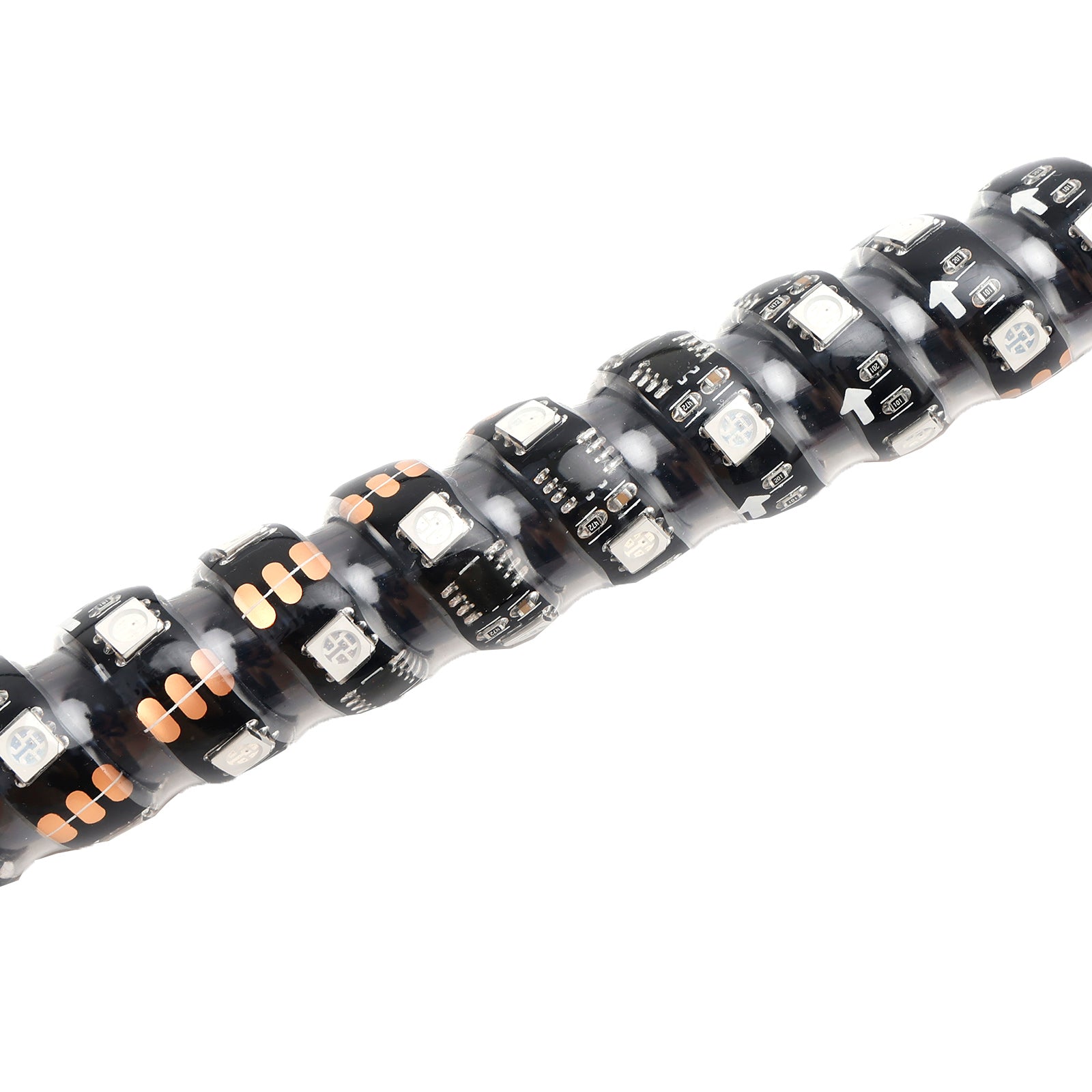 RZR Offroad Jeep Rhino Sandrail Canam Buggy Utv 2x 3ft RGB LED WHIP LUZES