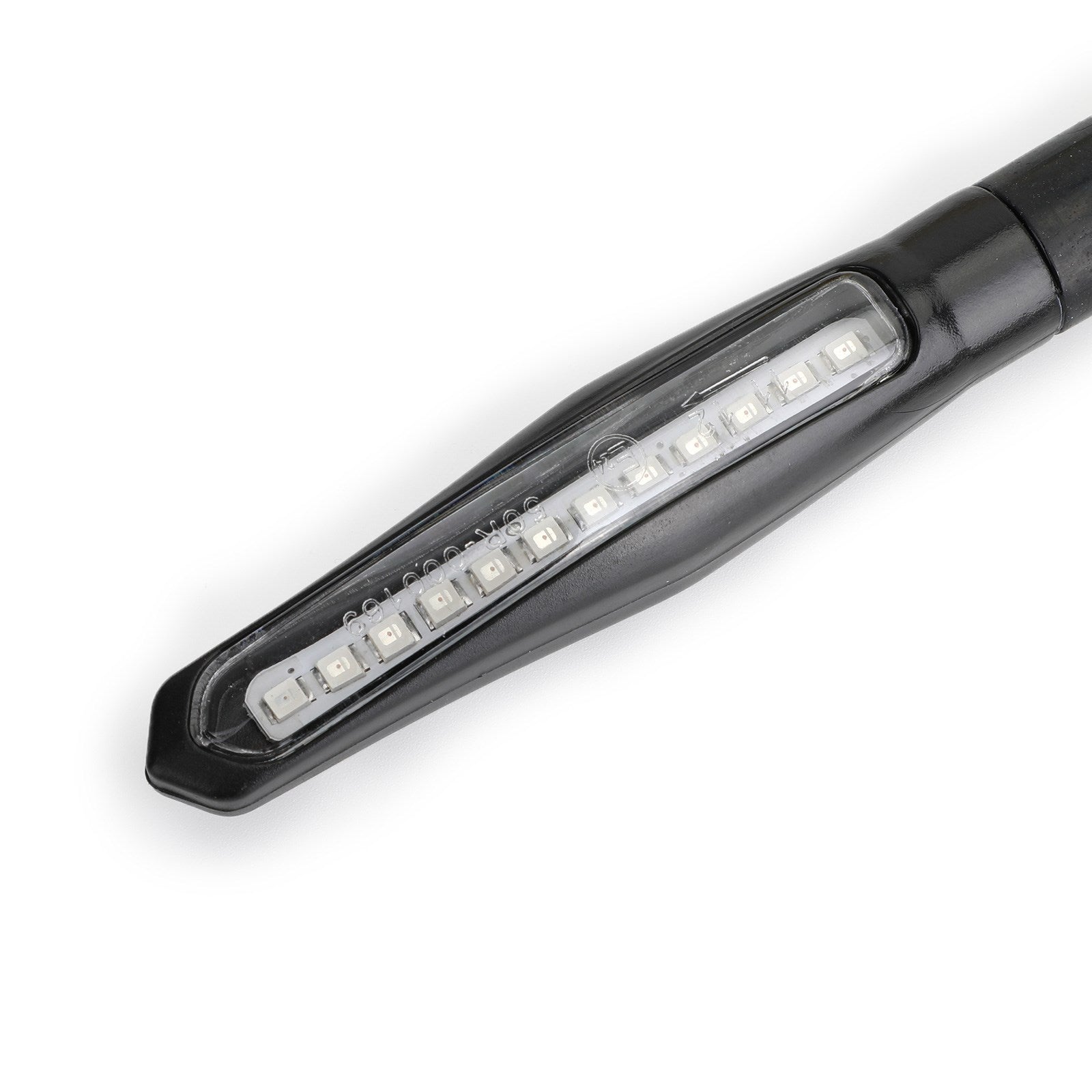 2x M10 LED de flujo secuencial luces indicadoras de señal de giro para motocicleta lámpara ámbar