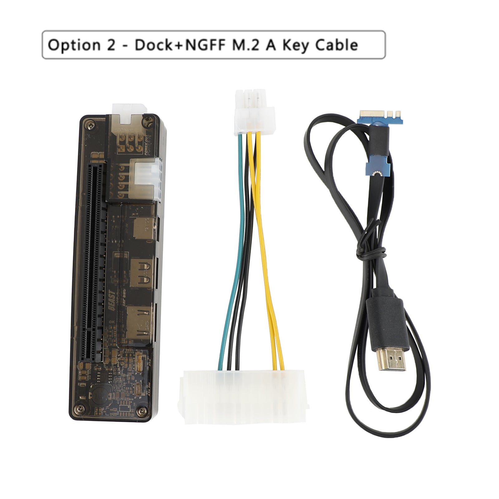 V8.5 PCI-E EXP GDC Tarjeta de video externa para computadora portátil Tarjeta gráfica Dock NGFF M.2 A