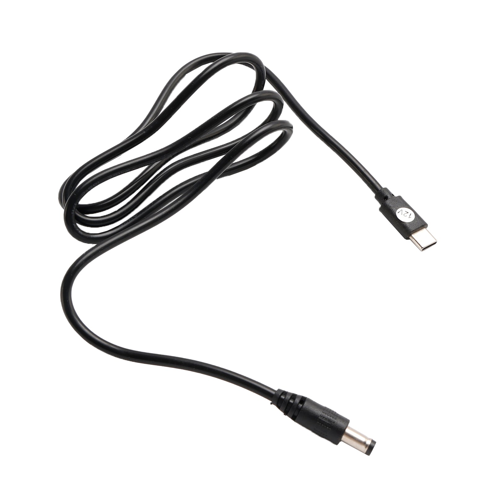 USB Type-C till 12V DC 5,5 mm*2,5 mm adapterkabel 1m 39.37 tum PD-laddningssladd