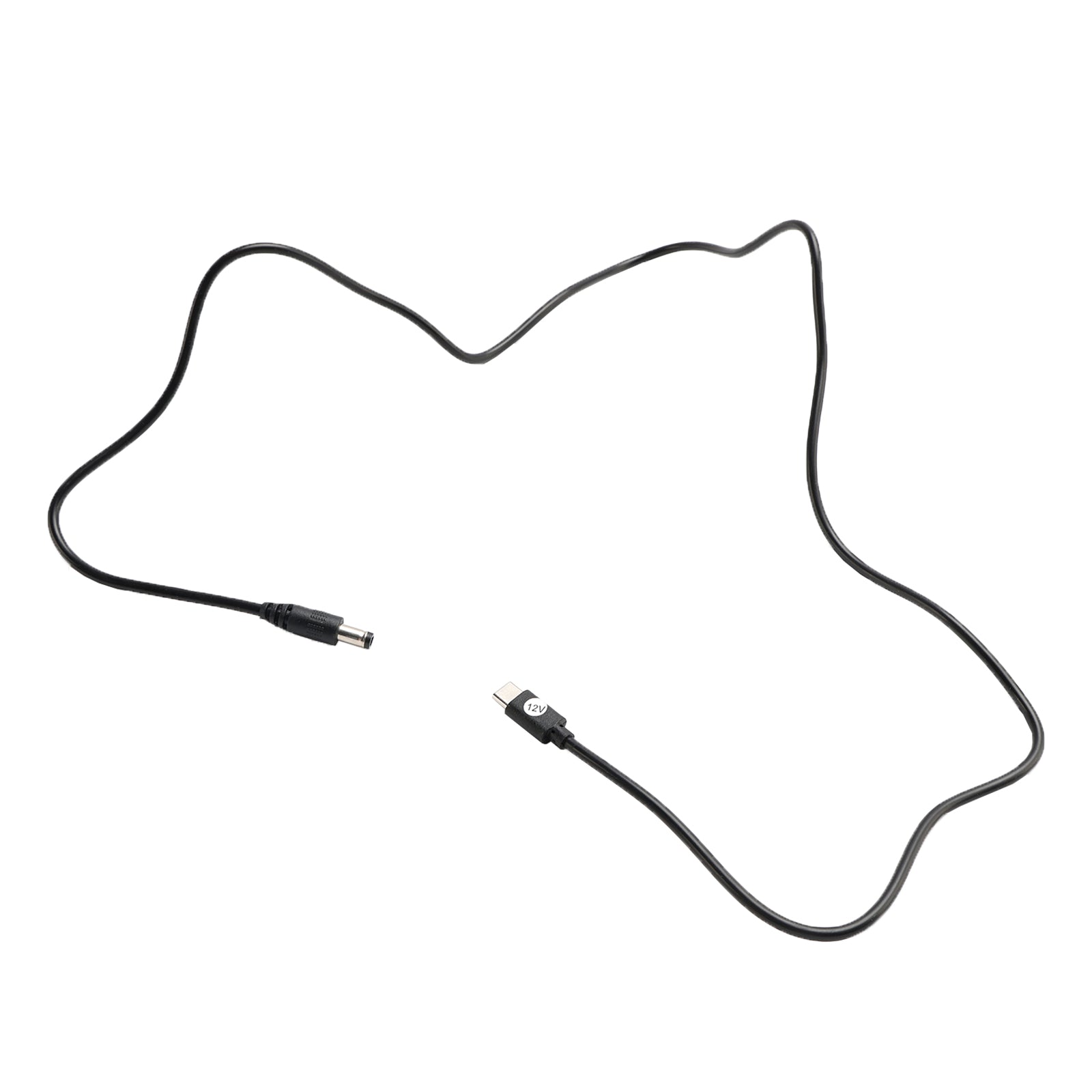 USB Type-C till 12V DC 5,5 mm*2,5 mm adapterkabel 1m 39.37 tum PD-laddningssladd