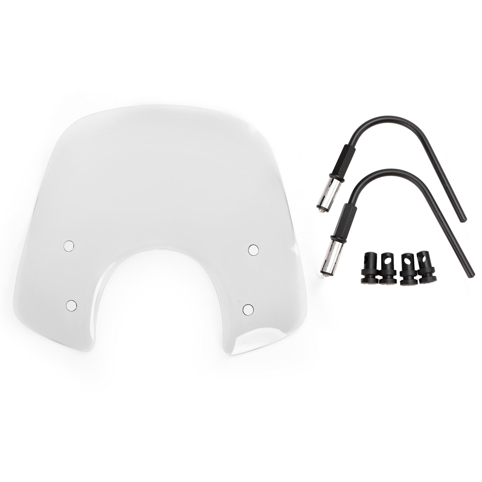 Pare-brise ajustement pour Vespa LX50 LX125 LX150 GT200 GTS250IE GTS300 Super générique