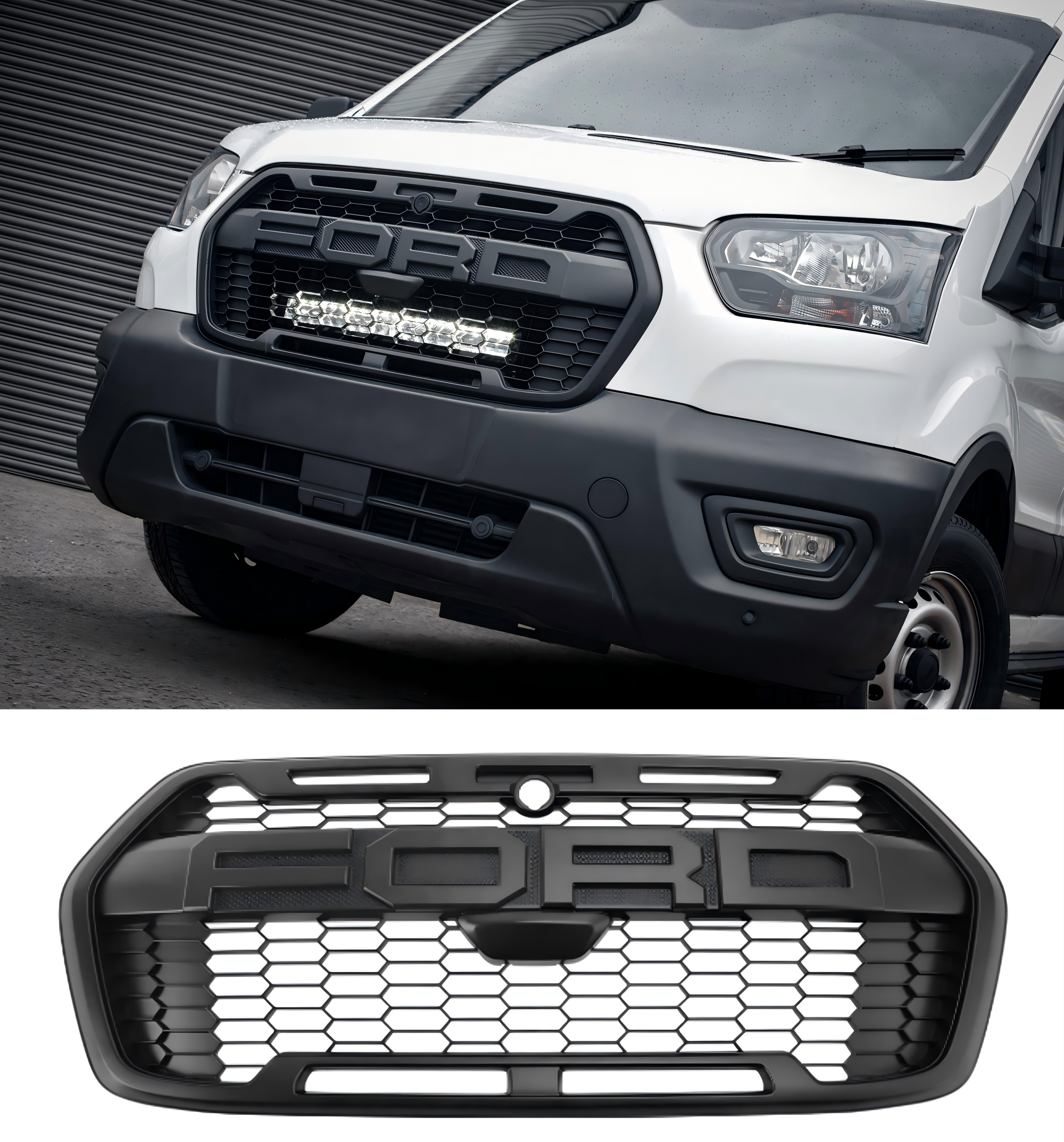 2020-2024 Ford Transit T150 T250 T350 Raptor Style Style Bumper Grille 2467809